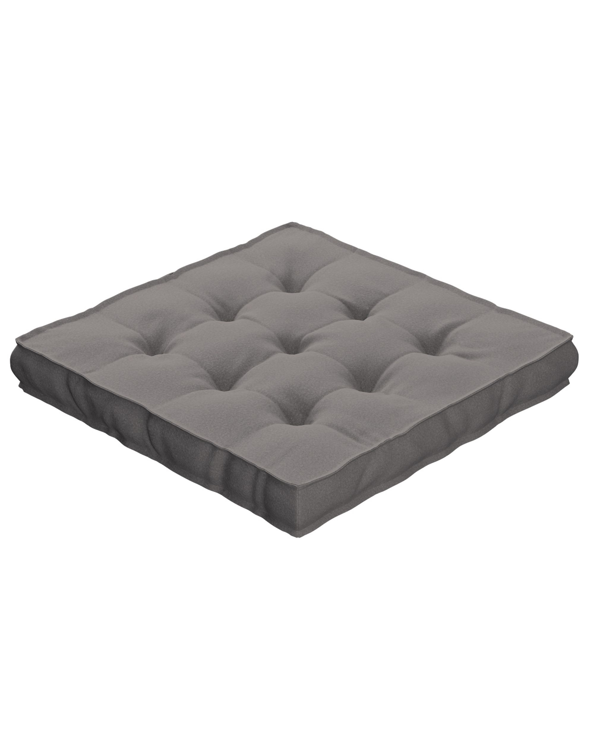 Sitzkissen Jacob mit Handgriff Farbe beige Stoff strukturiert