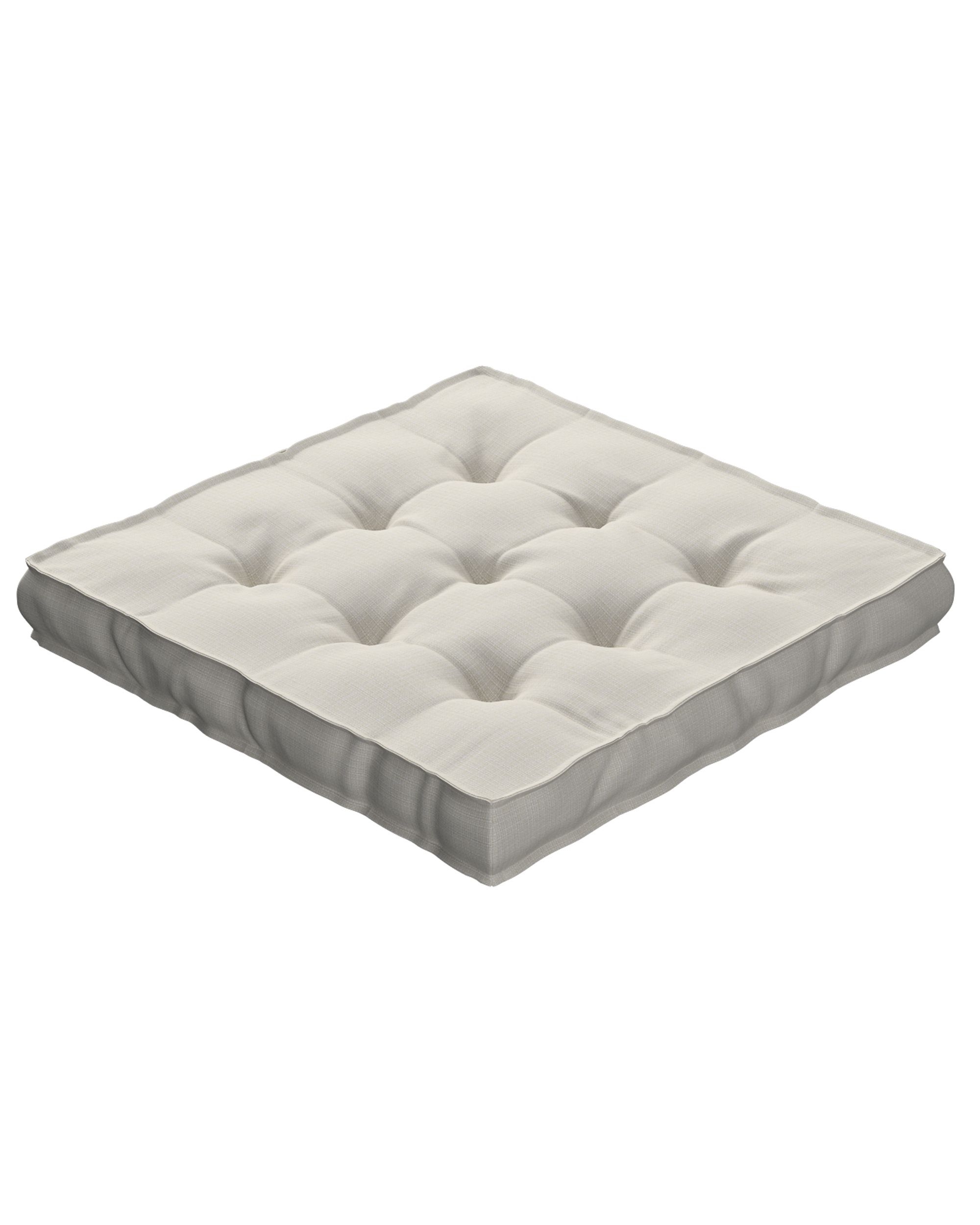 Sitzkissen Jacob mit Handgriff Farbe creme Stoff outdoor, strukturiert (hover)