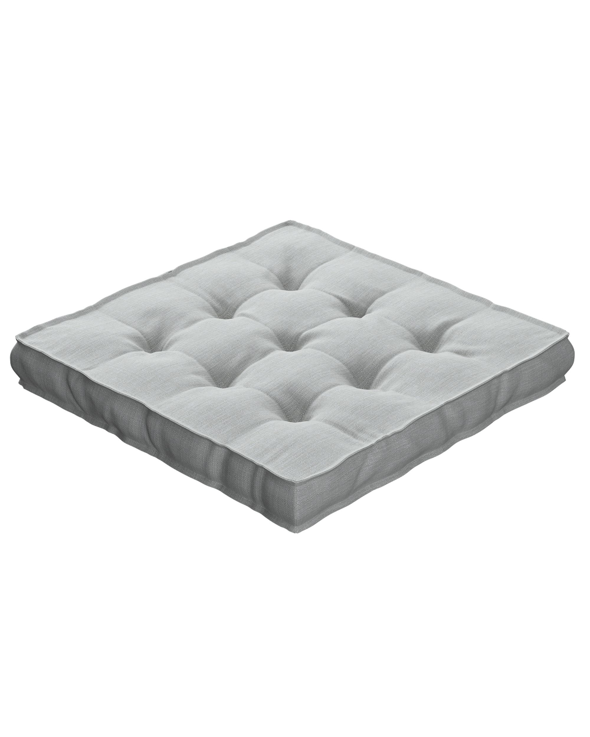 Sitzkissen Jacob mit Handgriff Farbe grau Stoff outdoor, strukturiert (hover)
