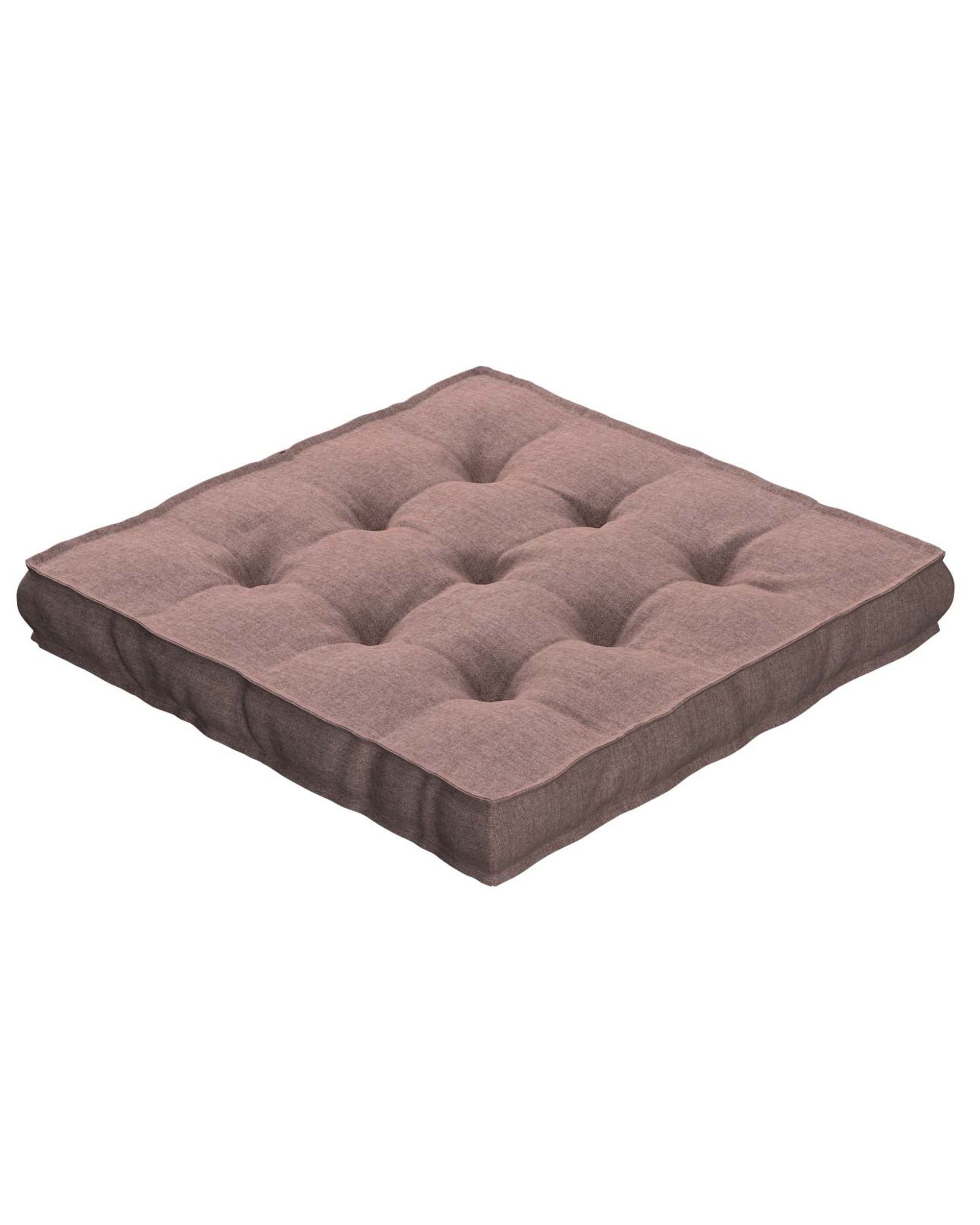 Sitzkissen Jacob mit Handgriff Farbe rosa Stoff strukturiert