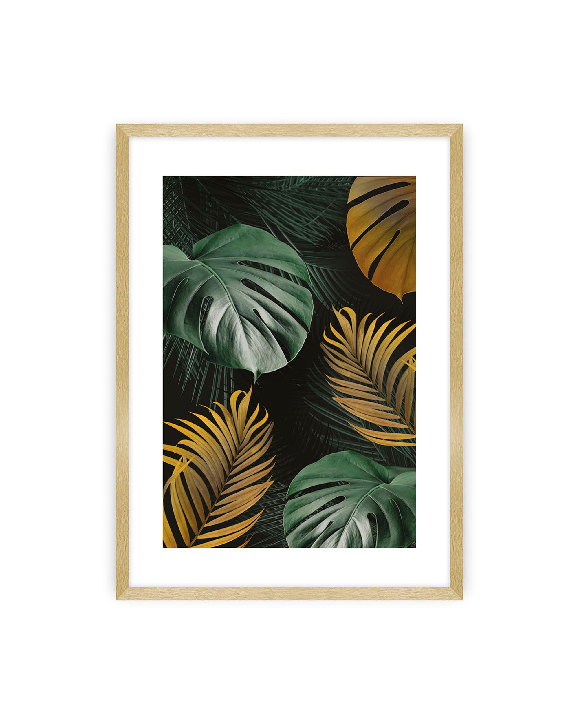 Poster Golden Leaves I