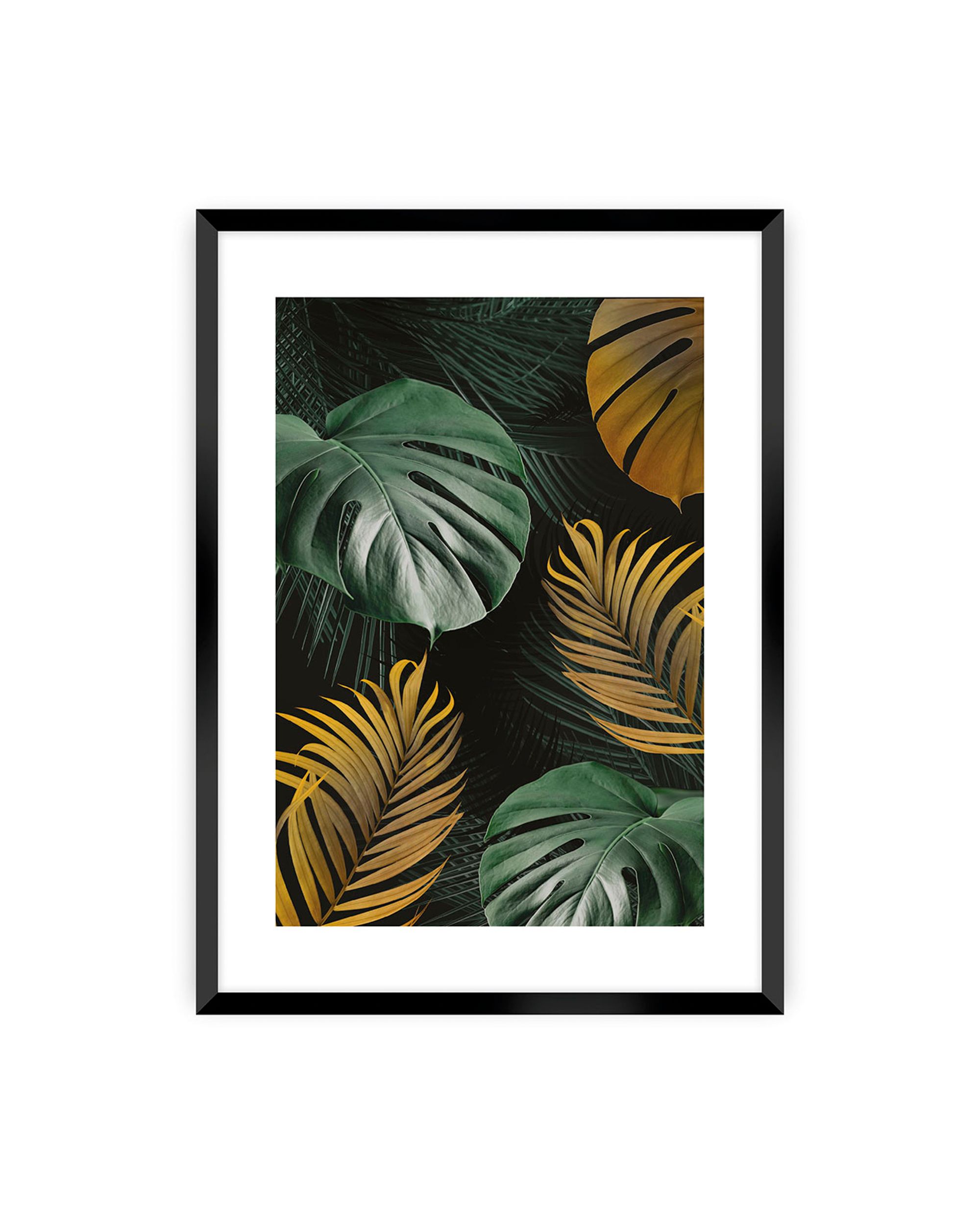 Poster Golden Leaves I