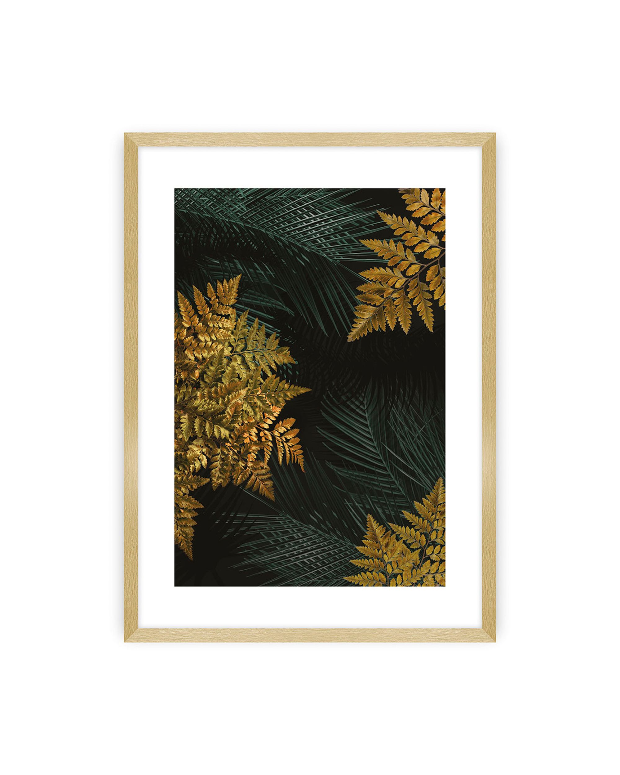 Poster Golden Leaves II