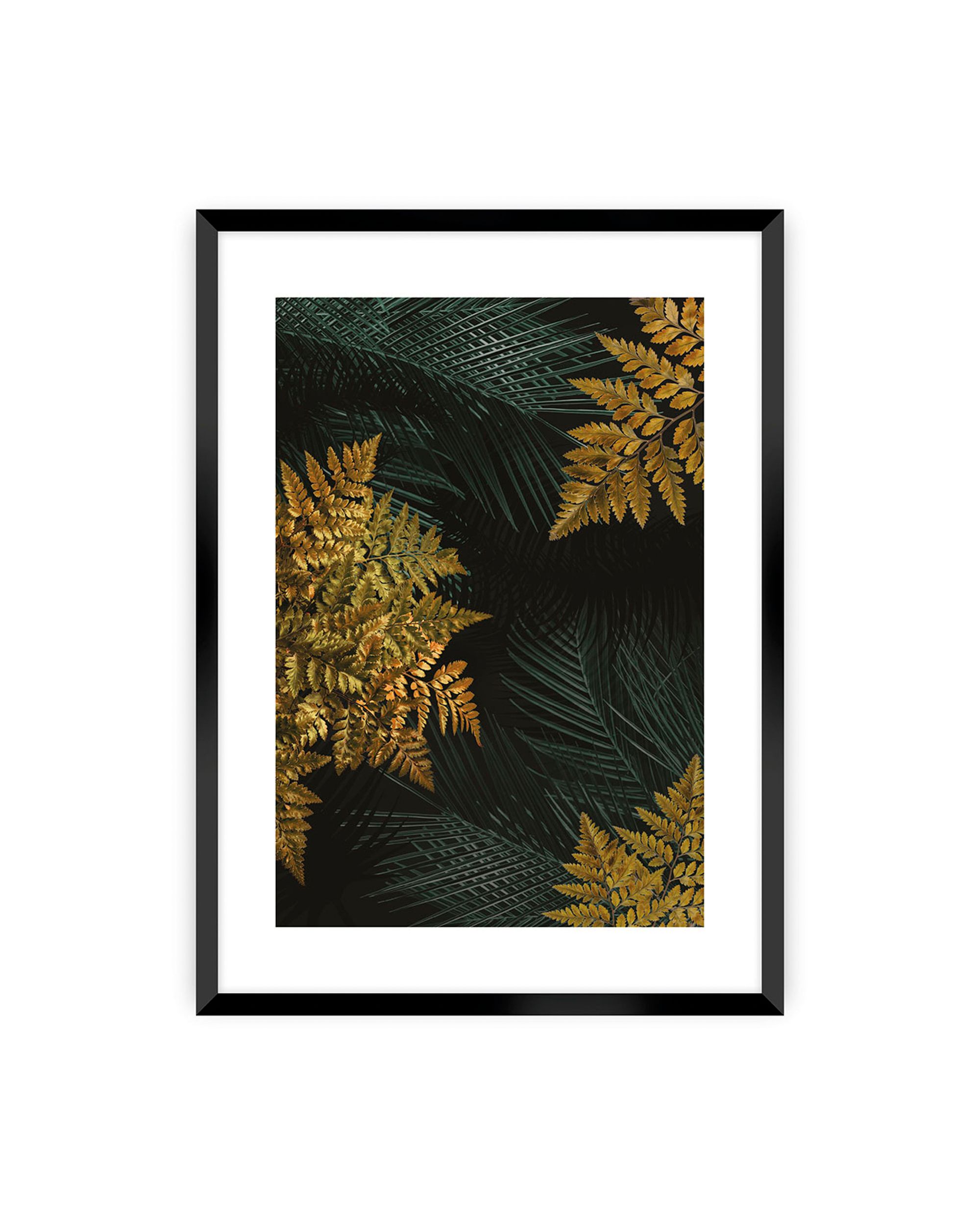 Poster Golden Leaves II
