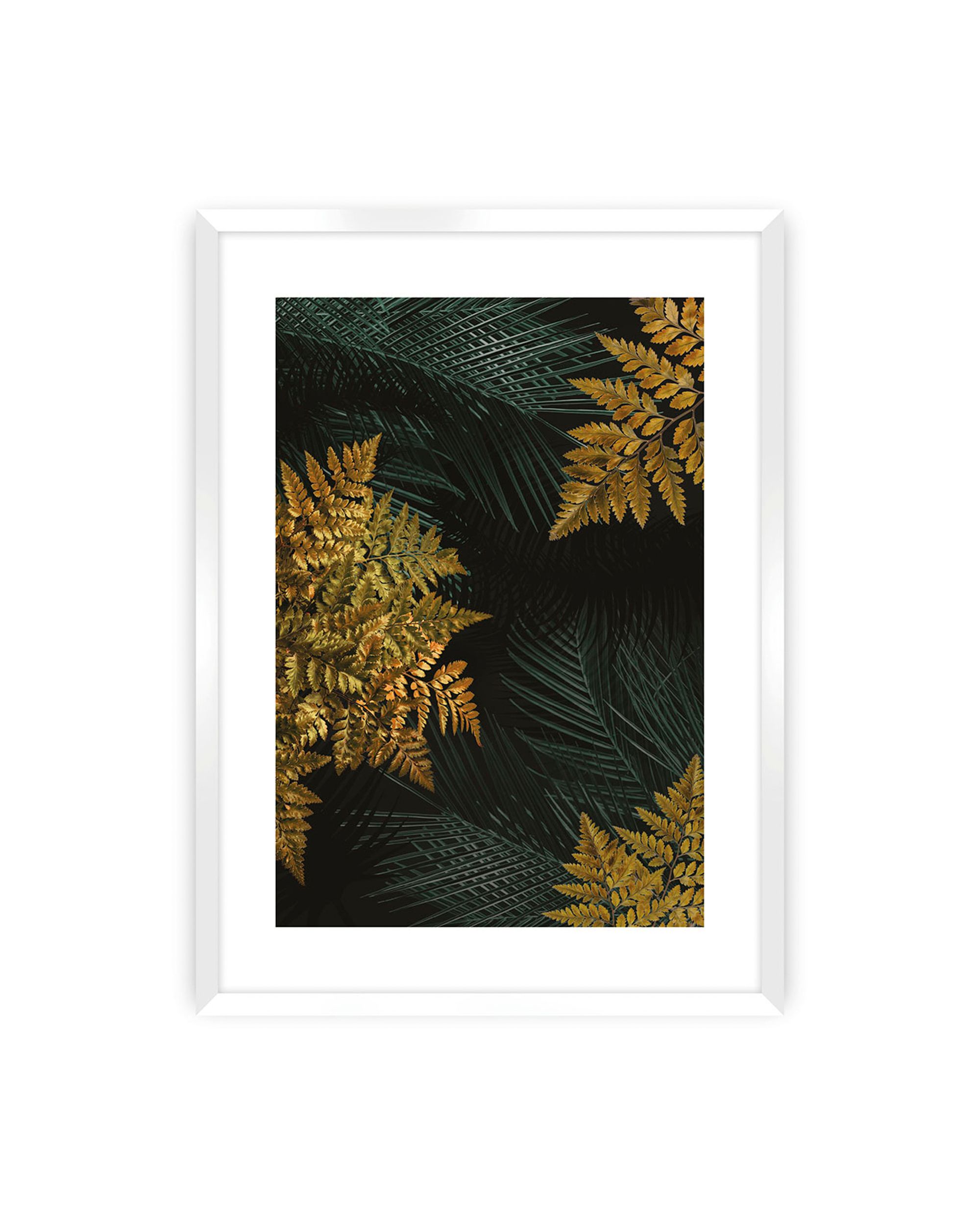 Poster Golden Leaves II
