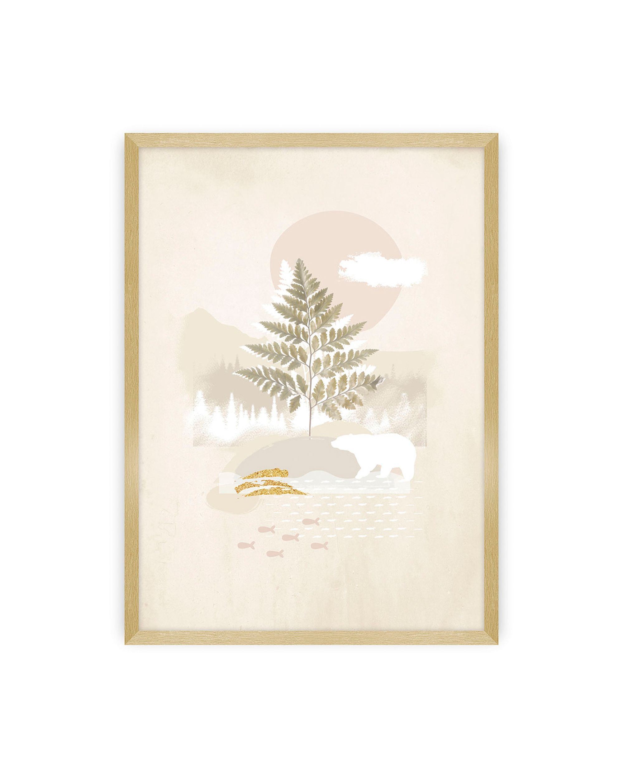 Poster Beige Abstract II