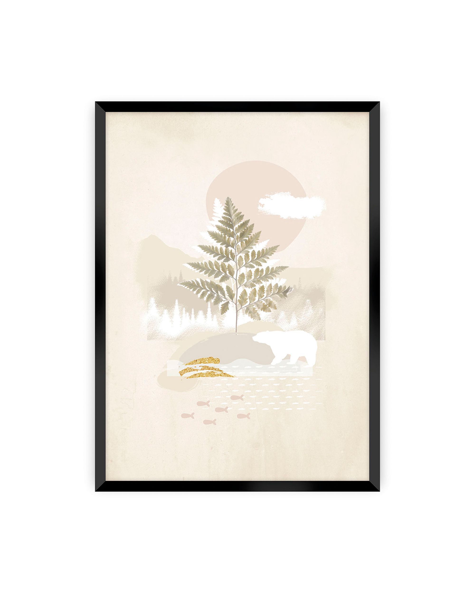 Poster Beige Abstract II