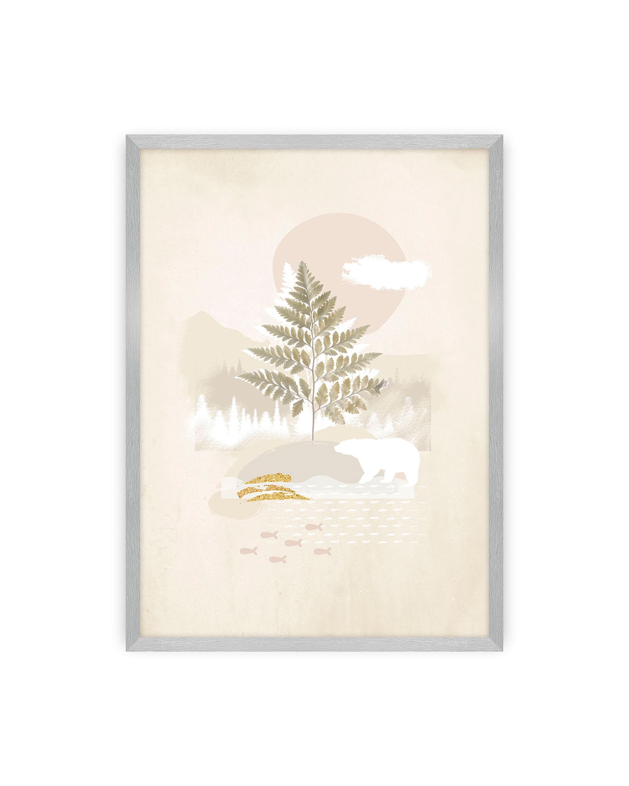 Poster Beige Abstract II
