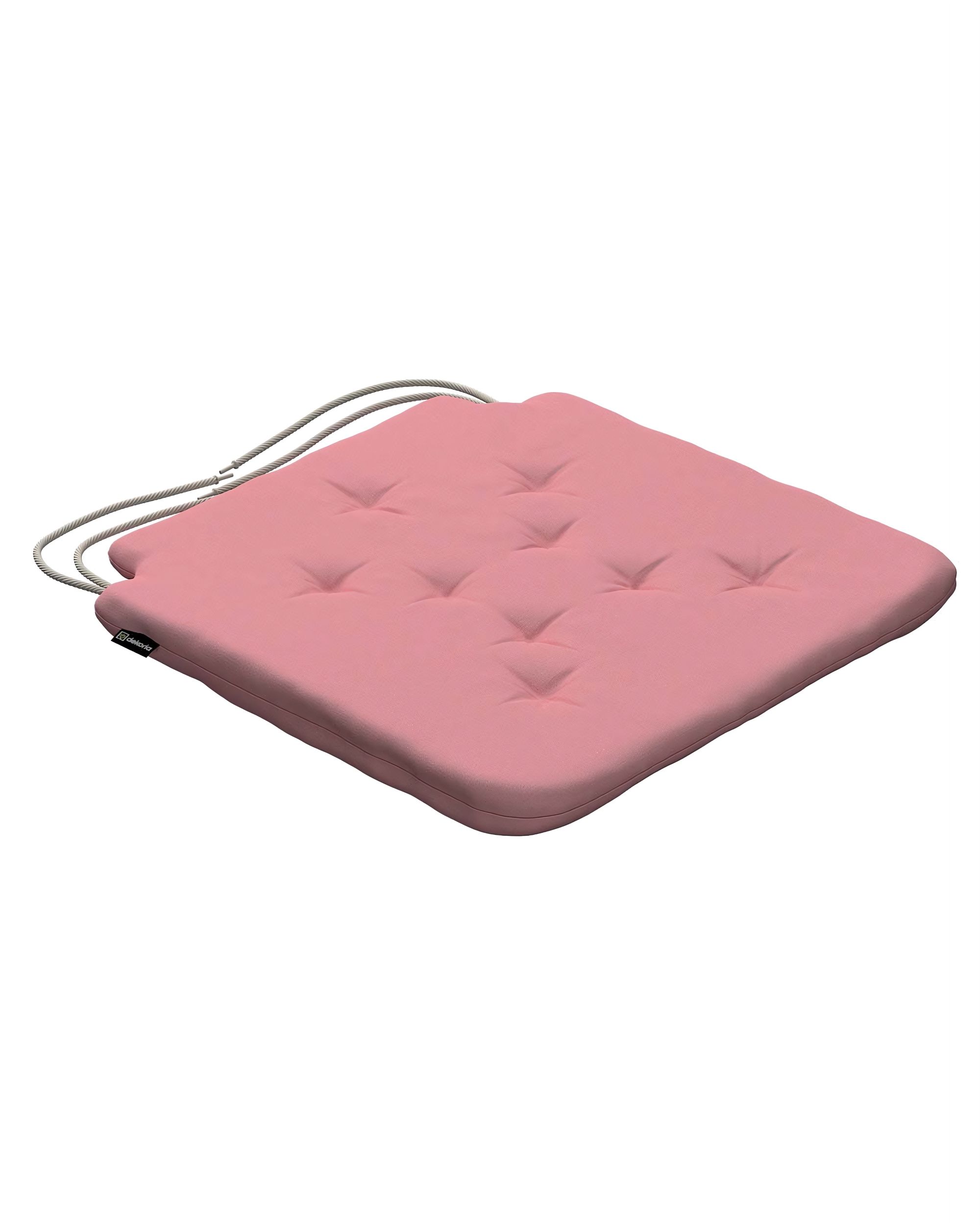 Stuhlkissen Christoph mit Bindeschnur Farbe rosa