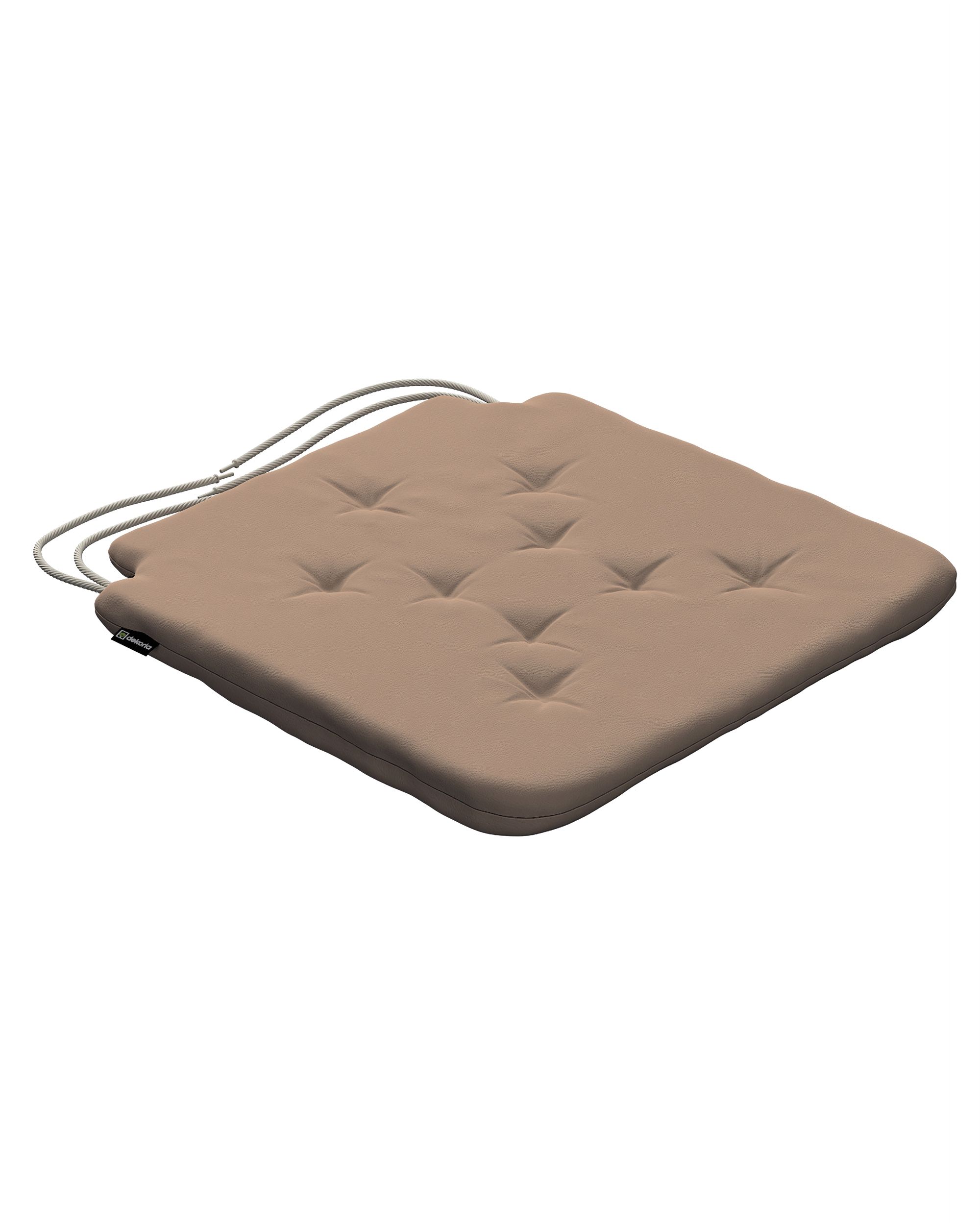 Stuhlkissen Christoph mit Bindeschnur Farbe beige