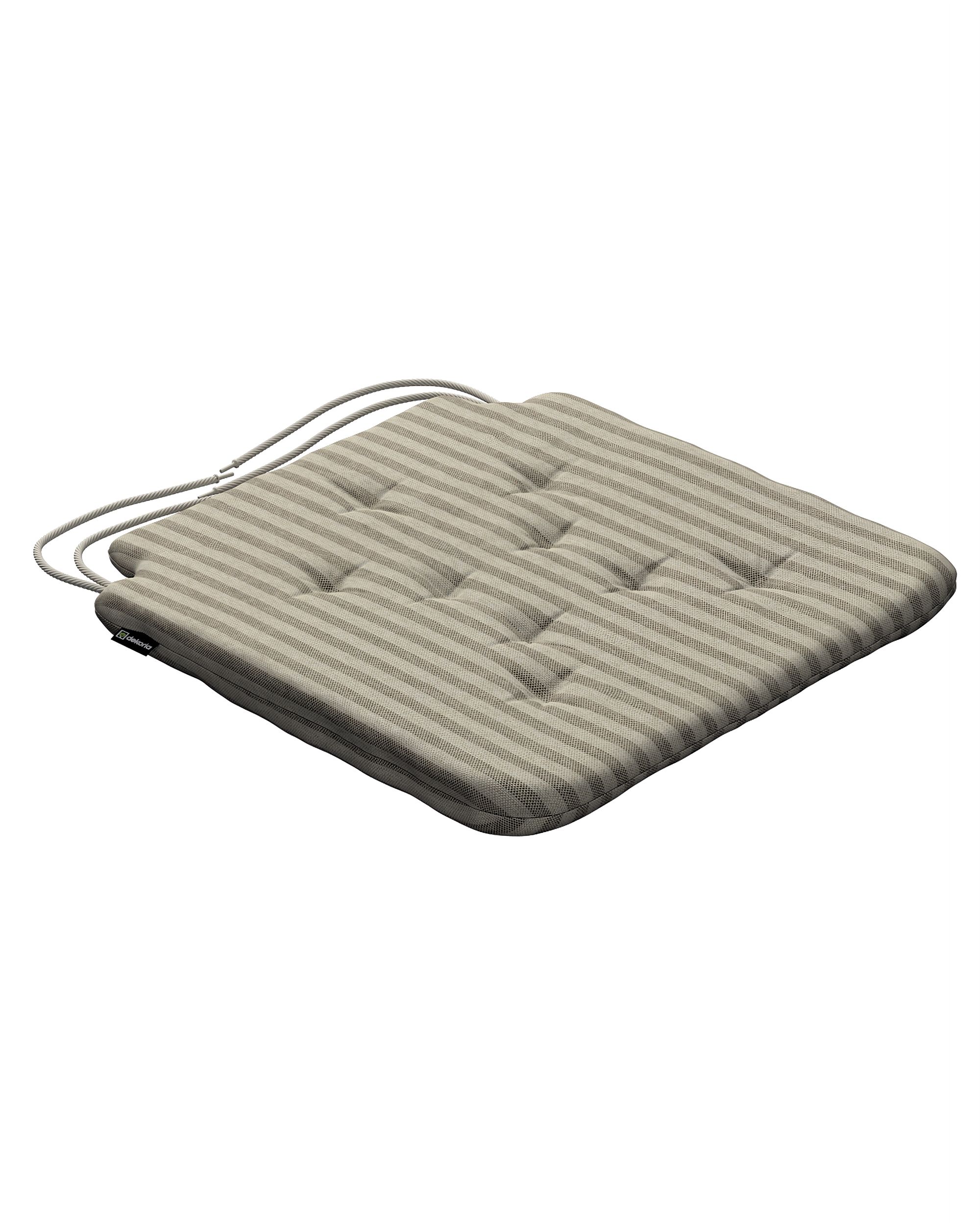 Stuhlkissen Christoph mit Bindeschnur Farbe beige Stoff outdoor, strukturiert, gemustert (hover)