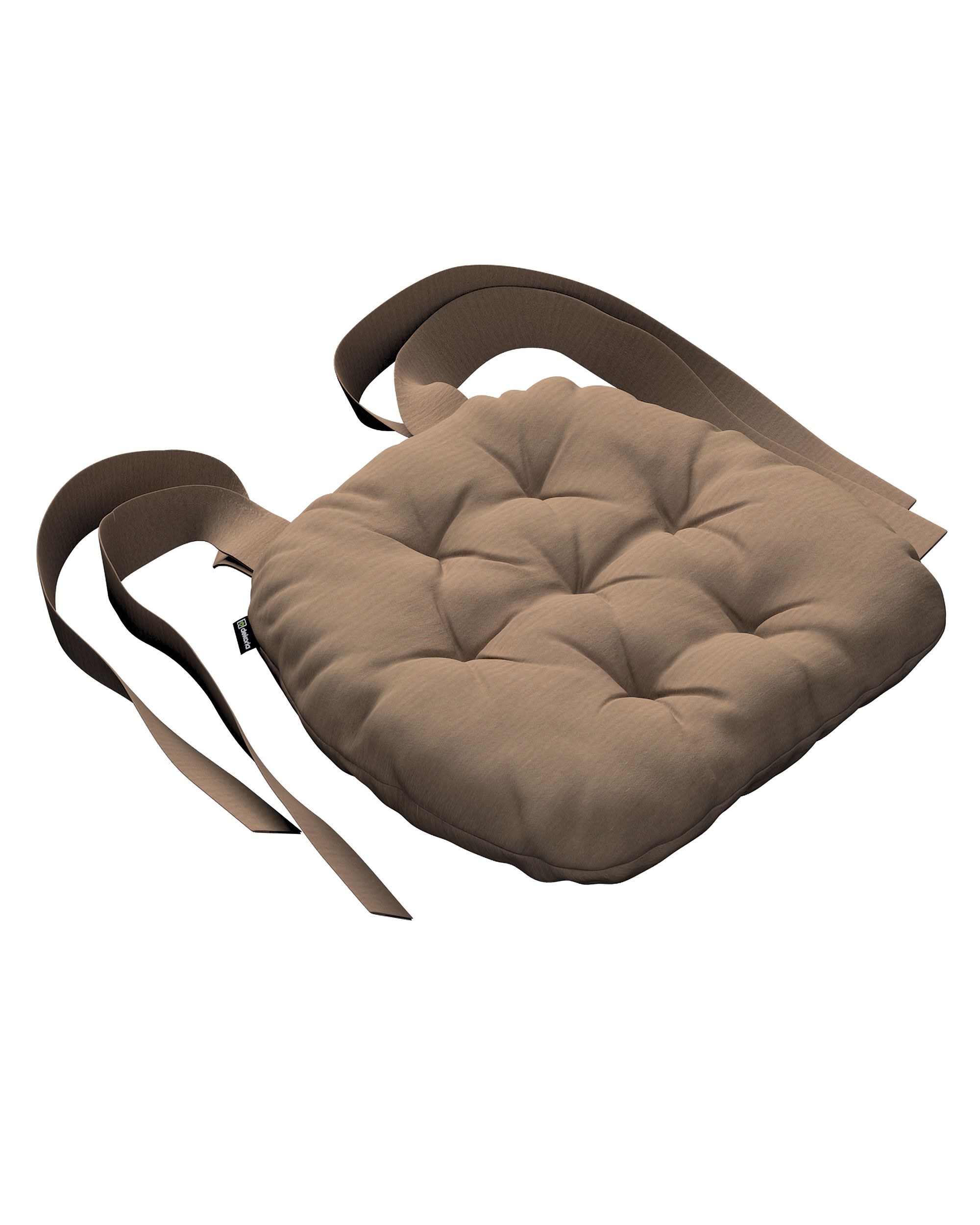 Stuhlkissen Martin mit Schleifen Farbe beige