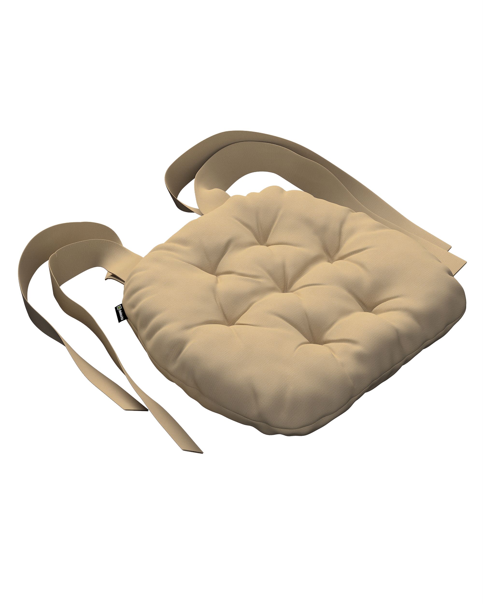 Stuhlkissen Martin mit Schleifen Farbe beige