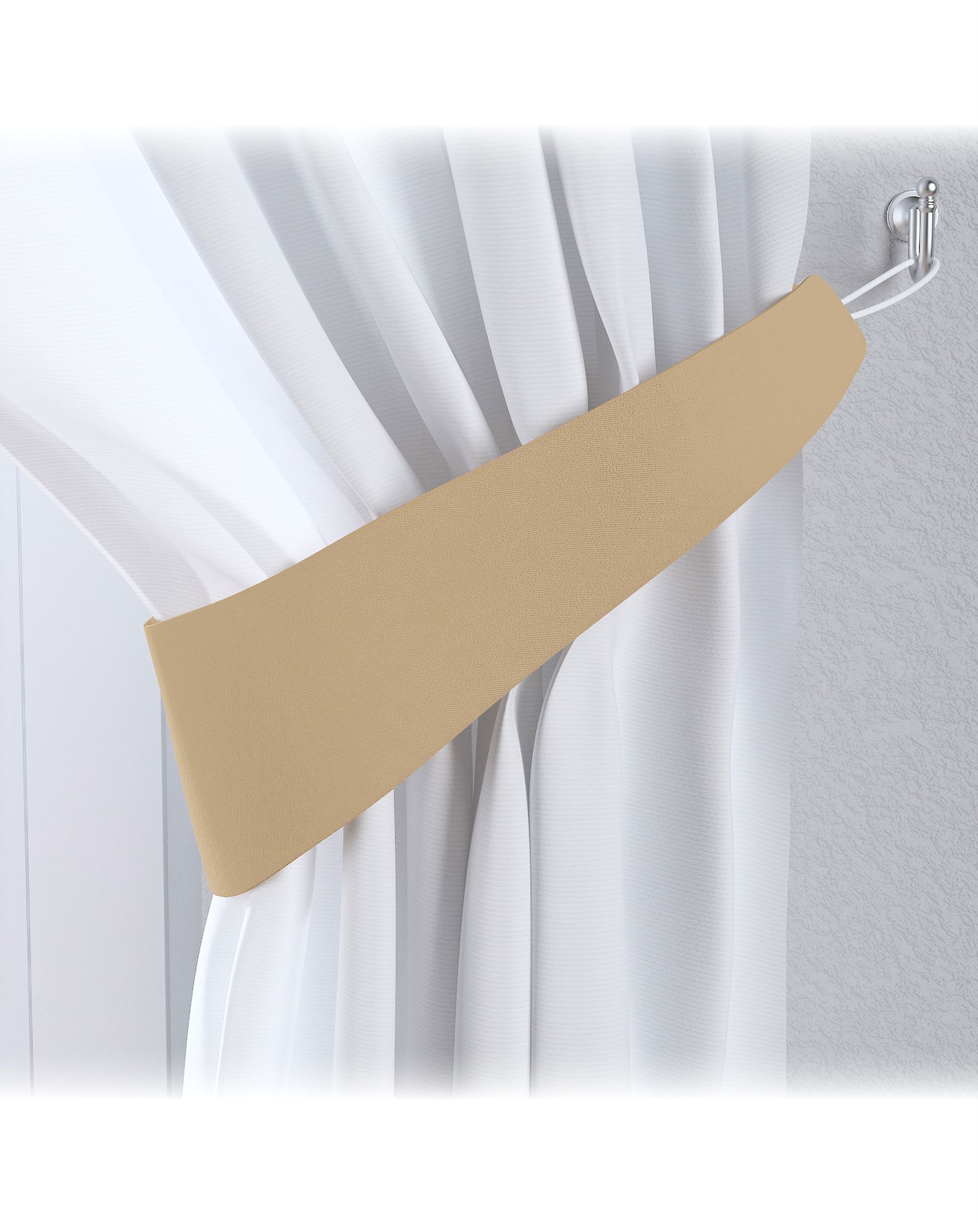 Raffhalter Victoria Farbe golden Stoff verdunkelnd