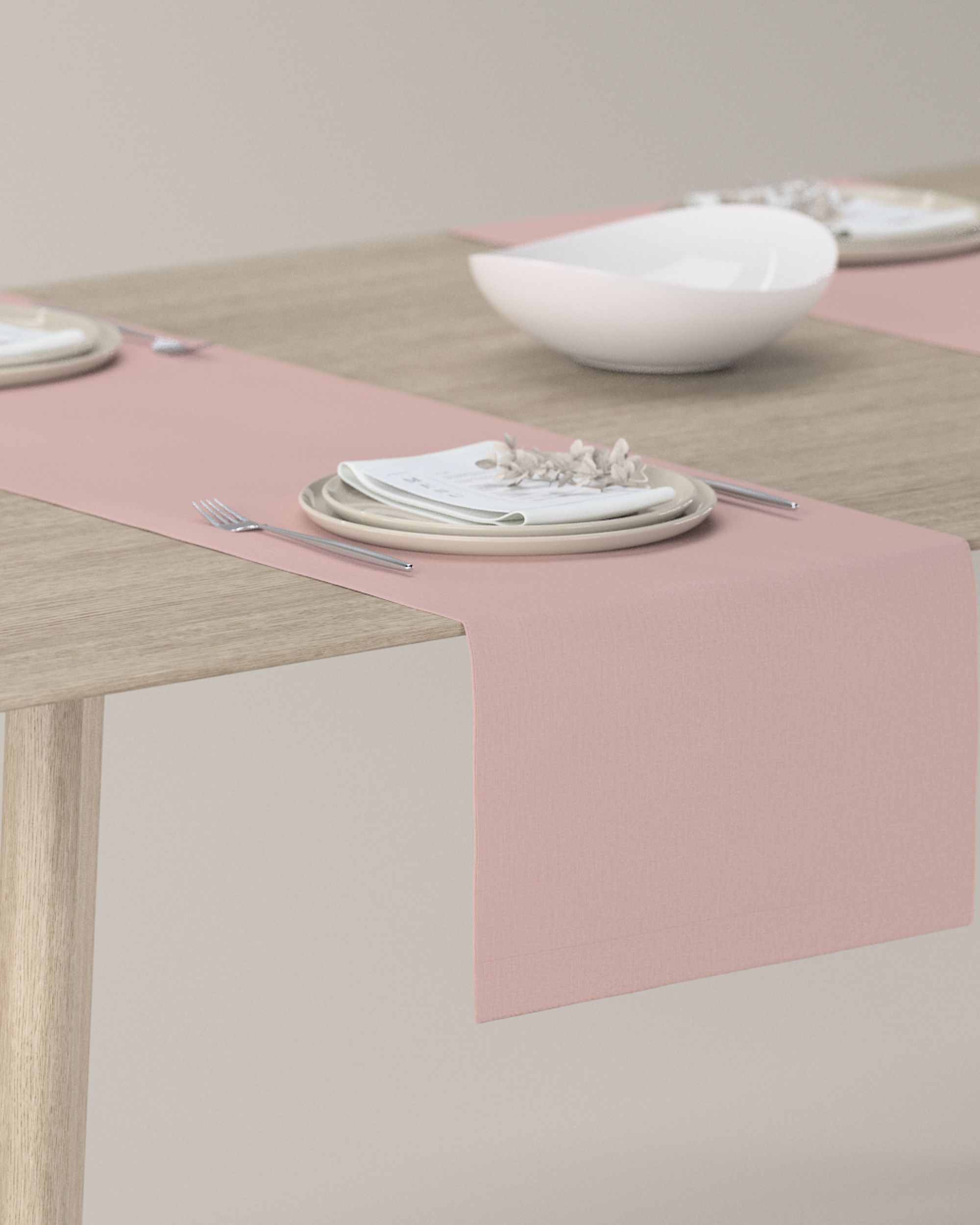 Tischläufer Farbe rosa