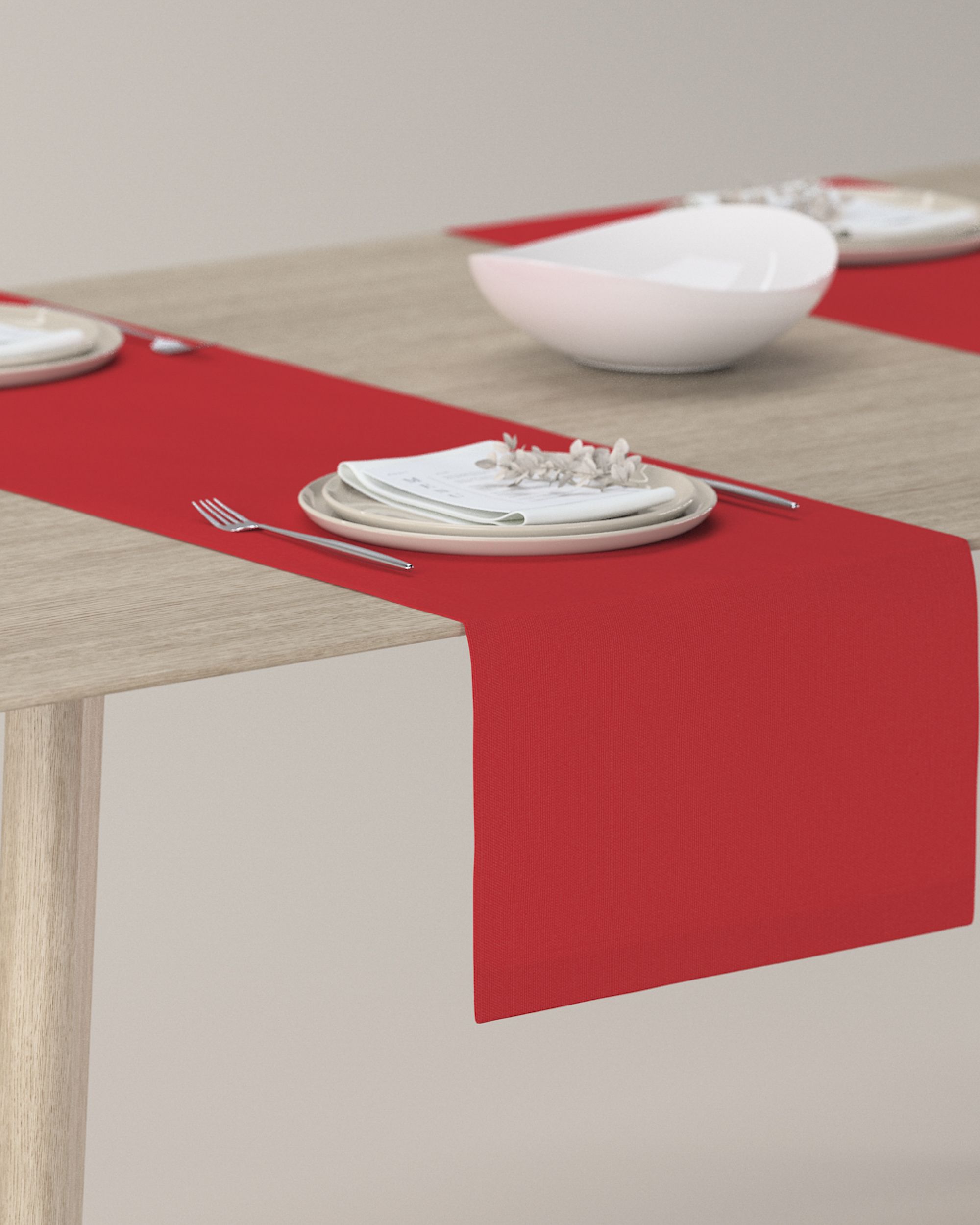 Tischläufer Farbe rot