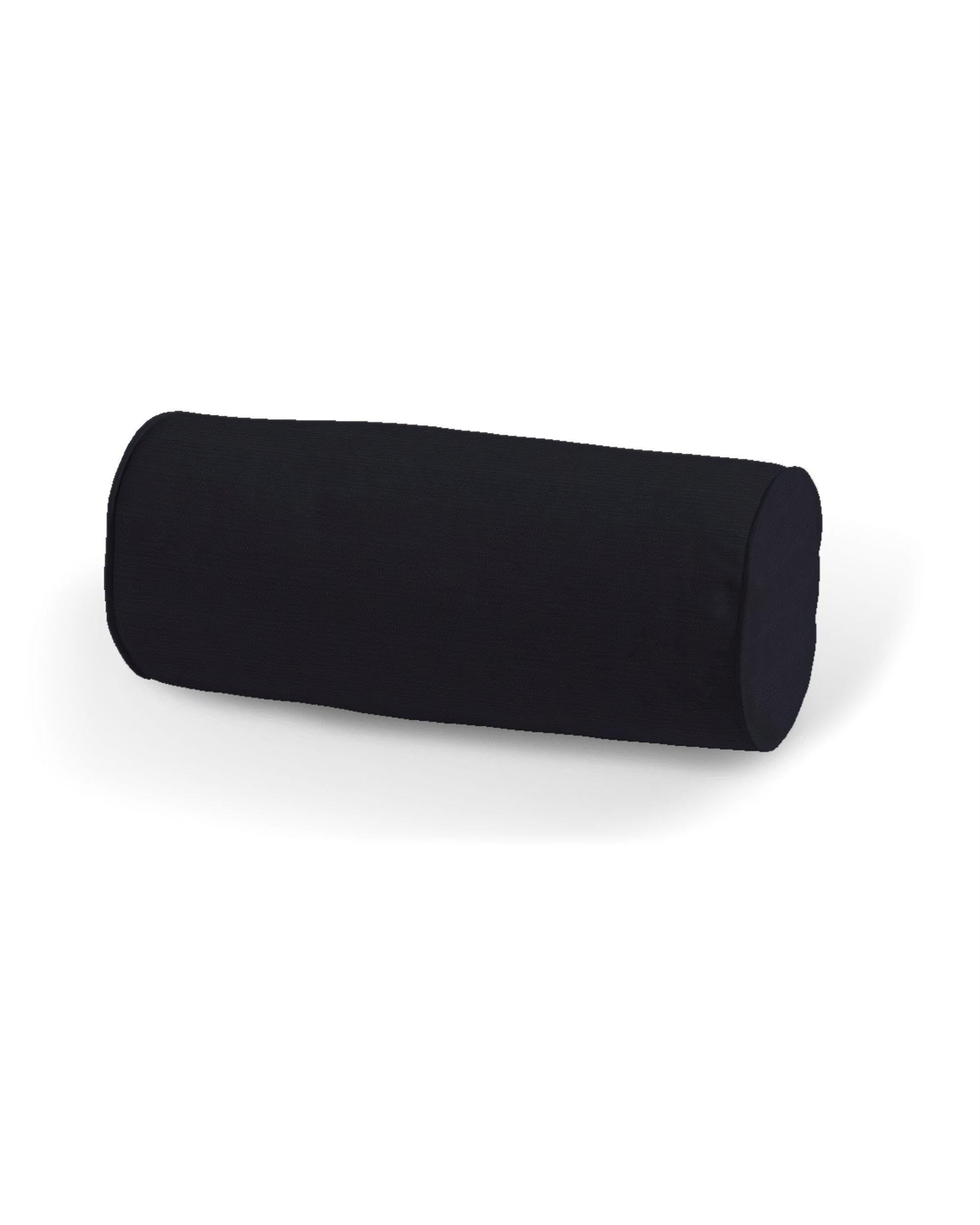 Einfache Nackenrolle Farbe schwarz