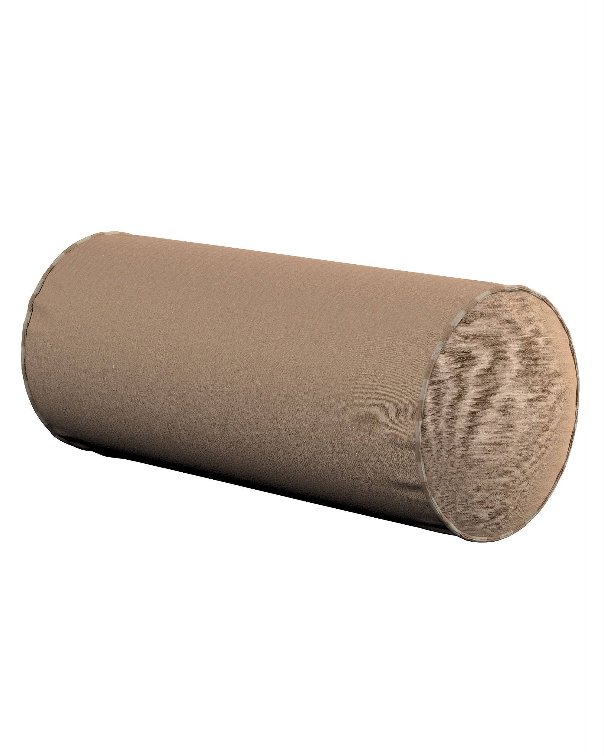 Einfache Nackenrolle Farbe beige