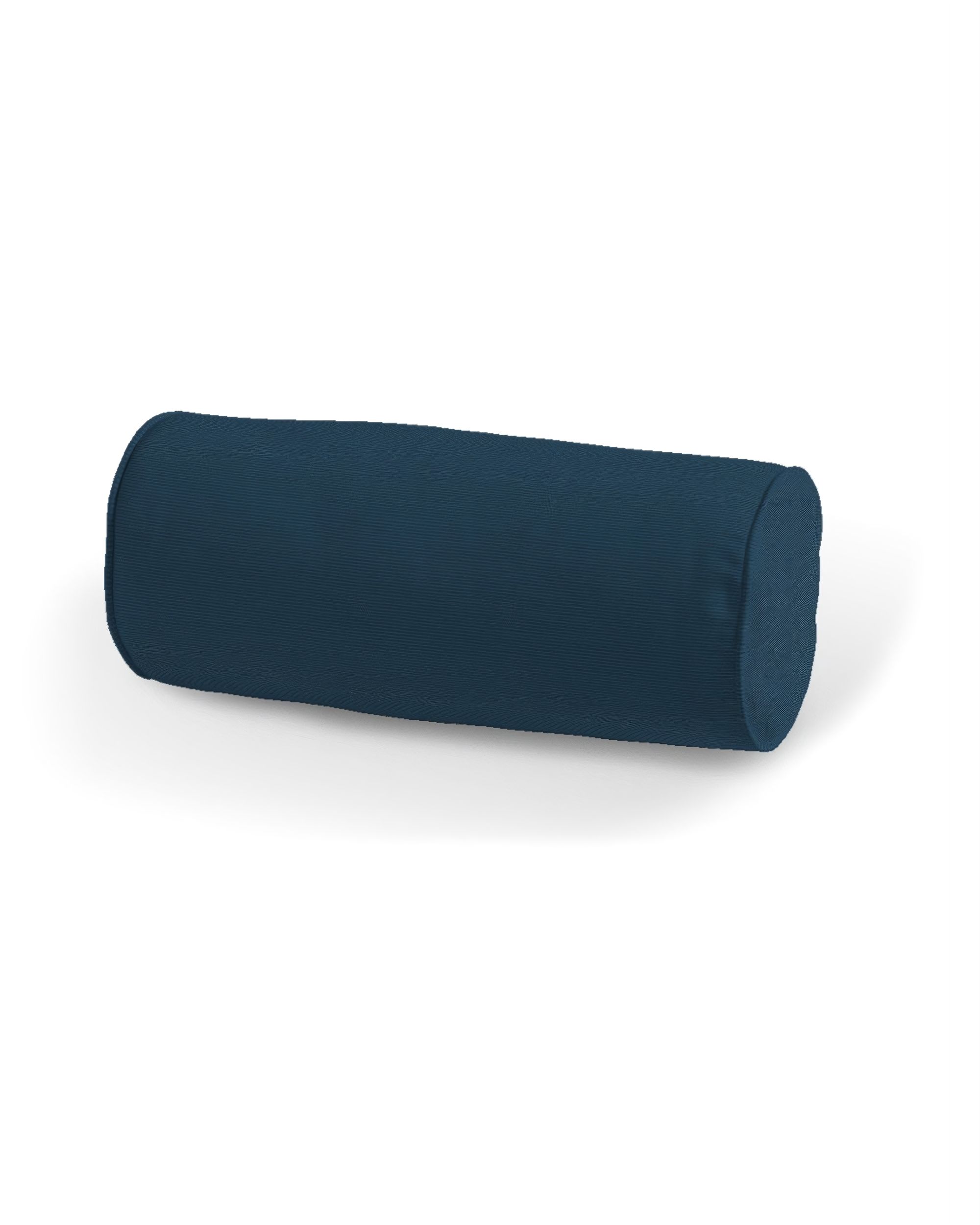 Einfache Nackenrolle Farbe dunkelblau
