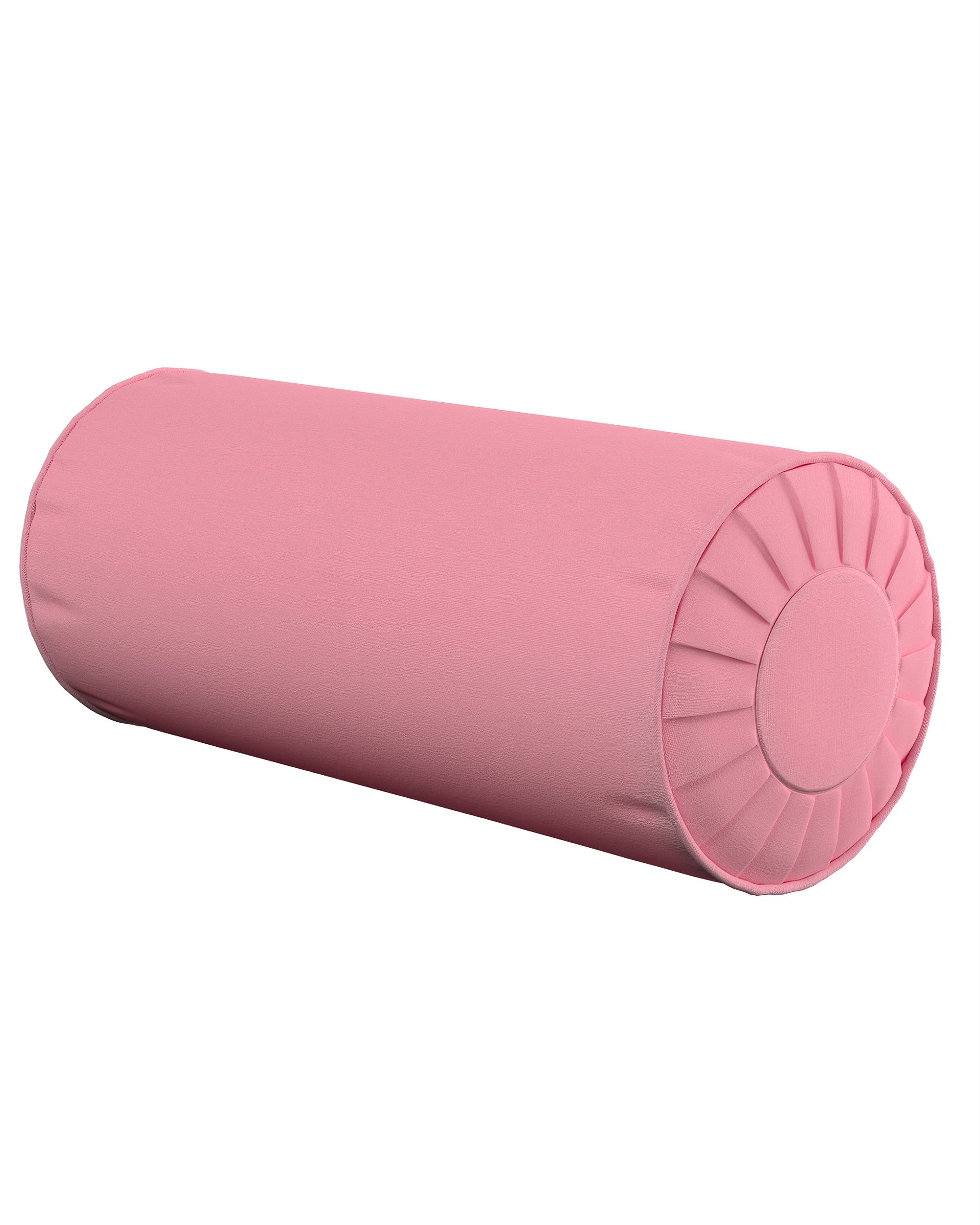 Nackenrolle mit Falten Farbe rosa