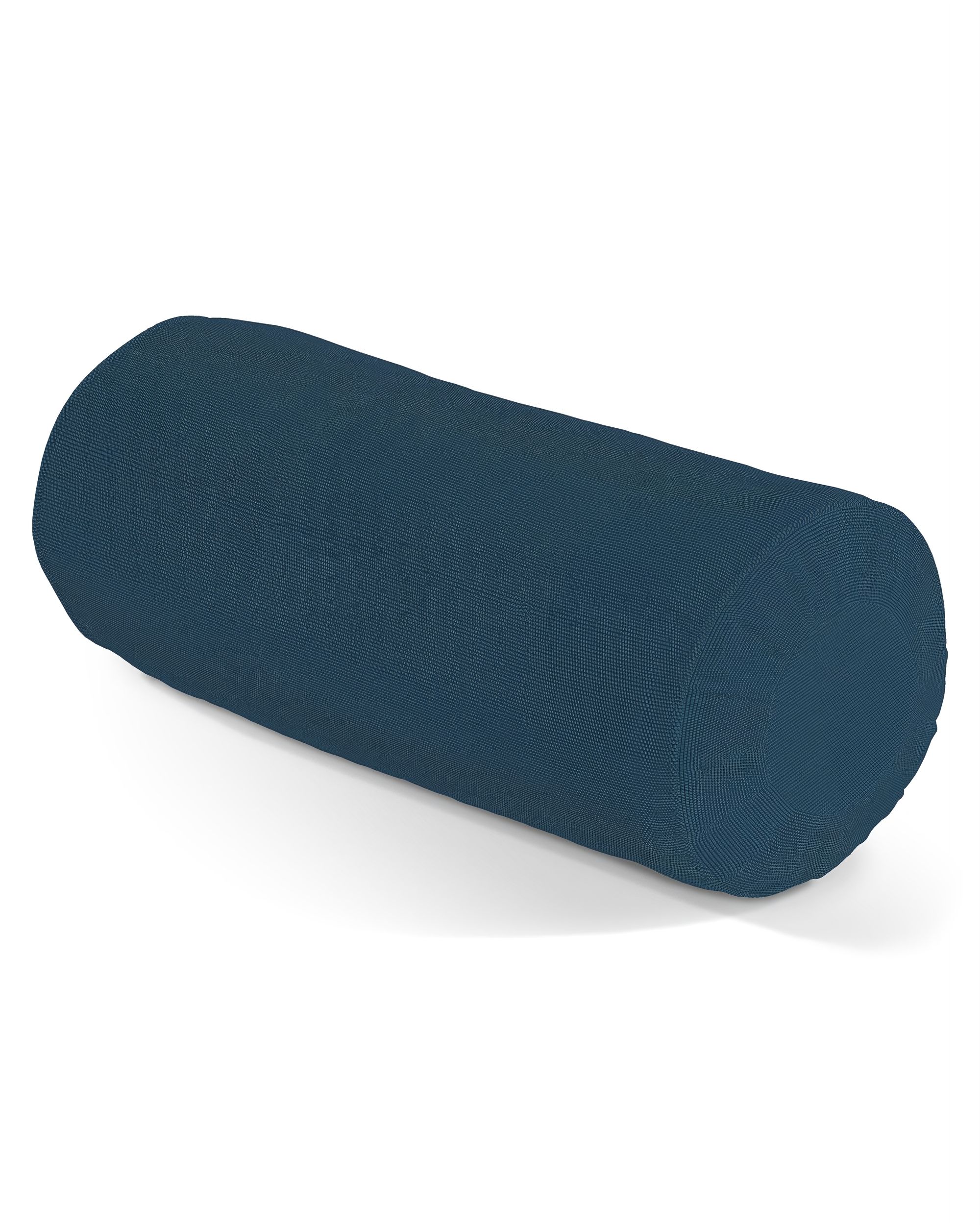Nackenrolle mit Falten Farbe dunkelblau
