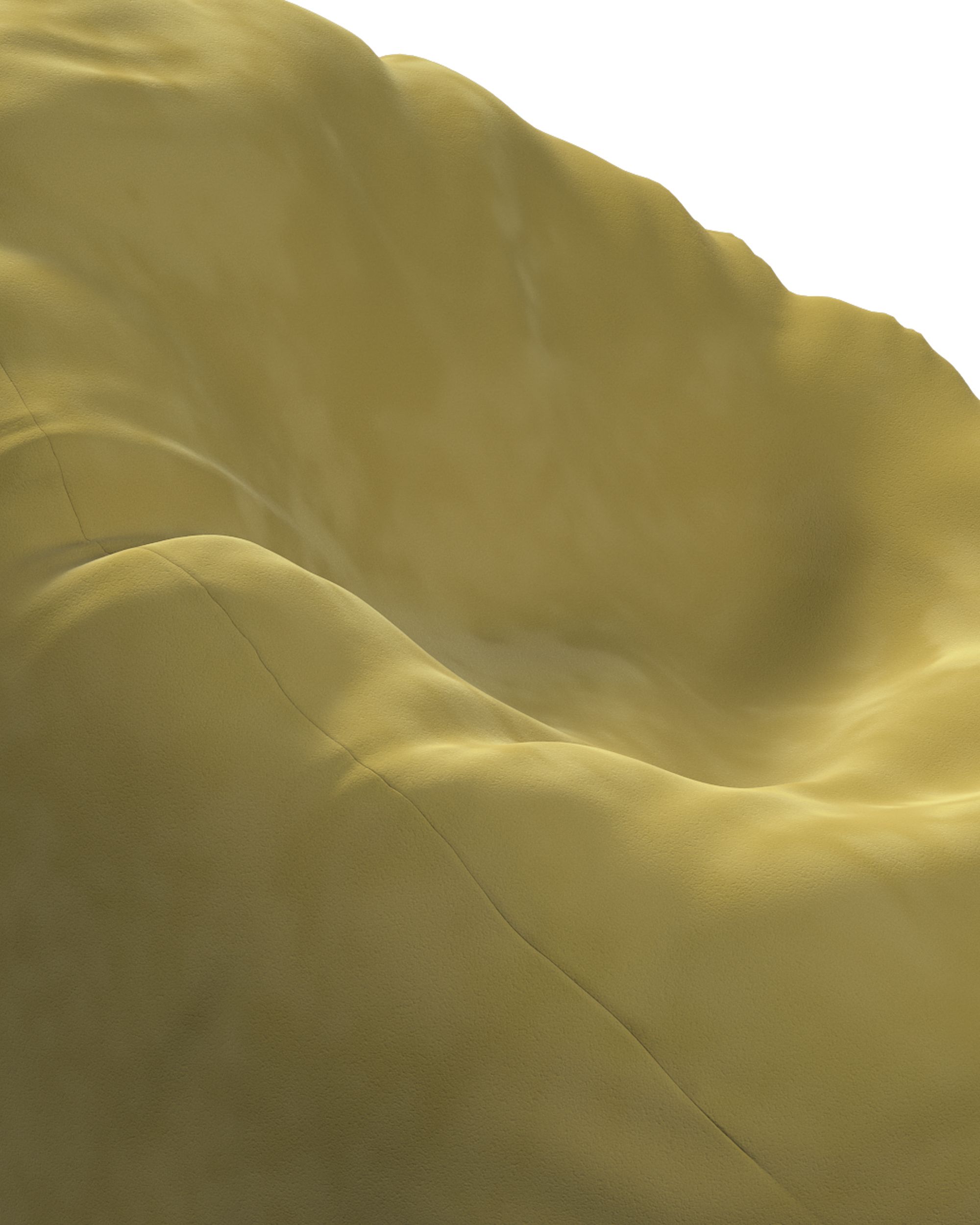 Sitzsack Farbe grün Stoff glänzend, samt (hover)