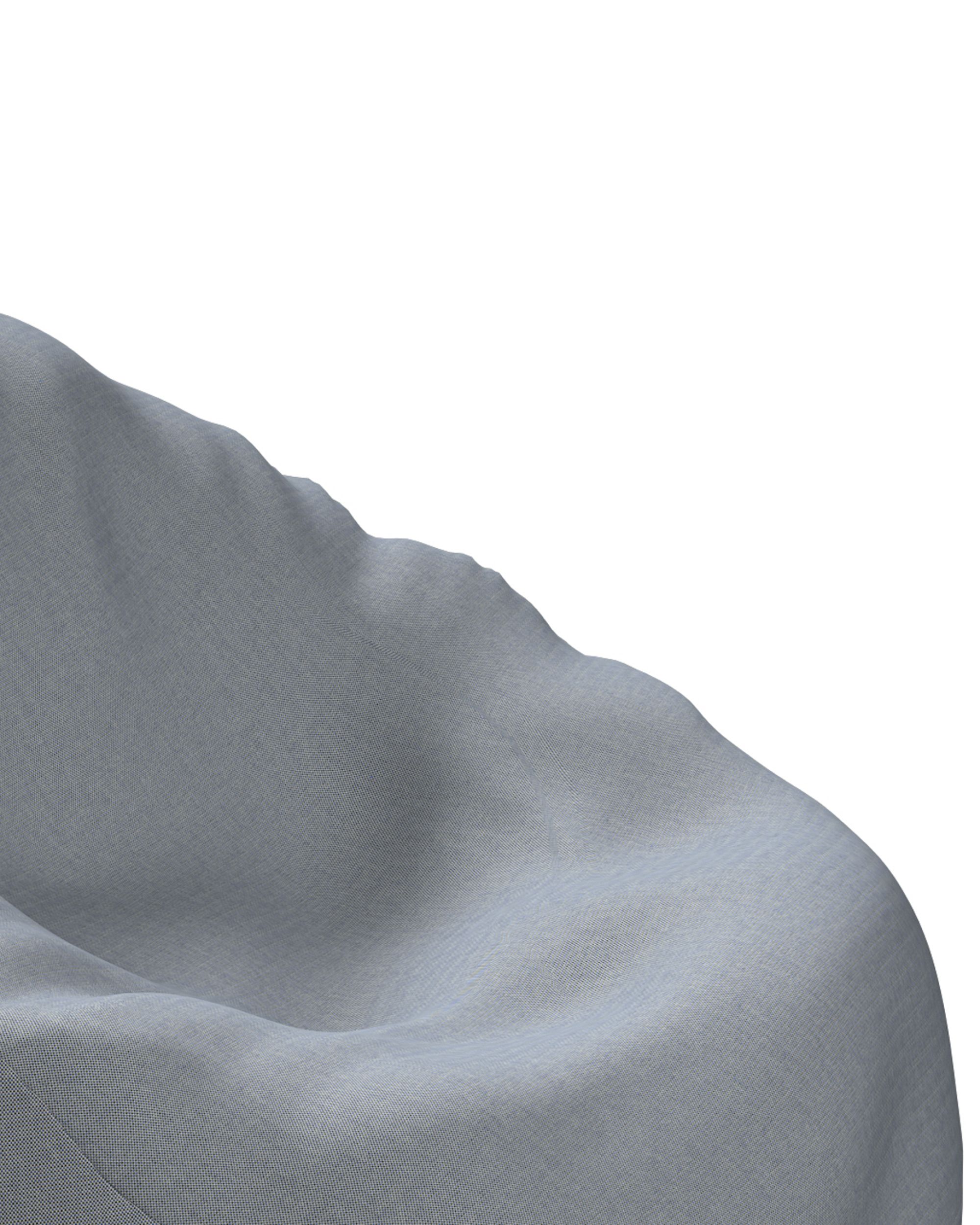 Sitzsack Farbe schwarz Stoff outdoor, strukturiert (hover)