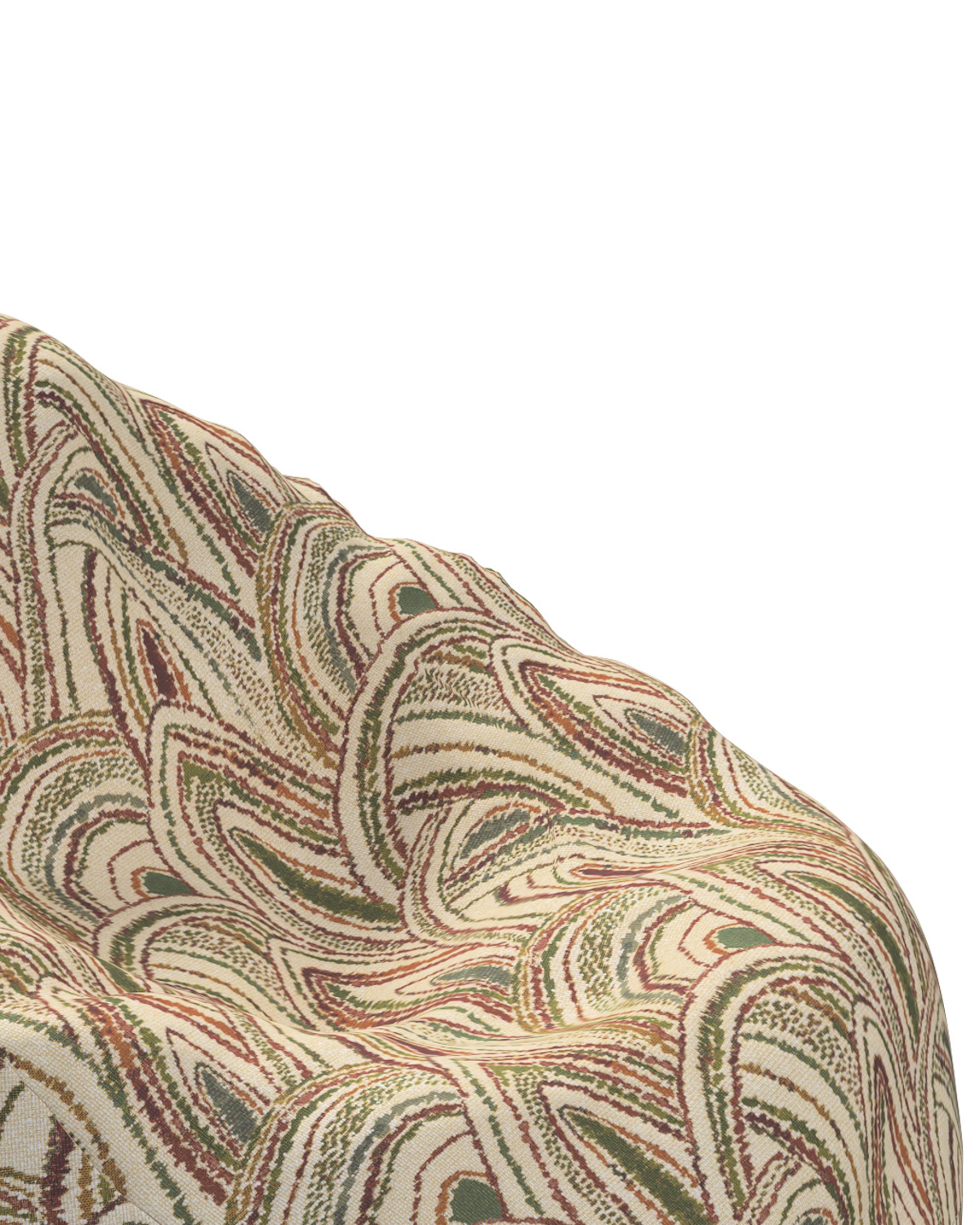 Sitzsack Farbe bunt Stoff strukturiert, gemustert (hover)