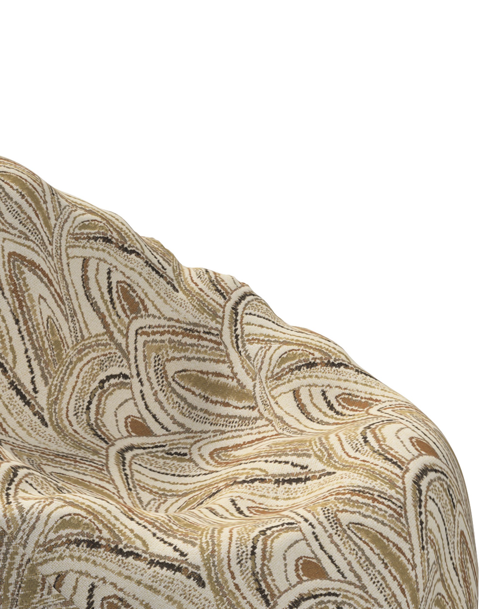 Sitzsack Farbe beige Stoff strukturiert, gemustert (hover)