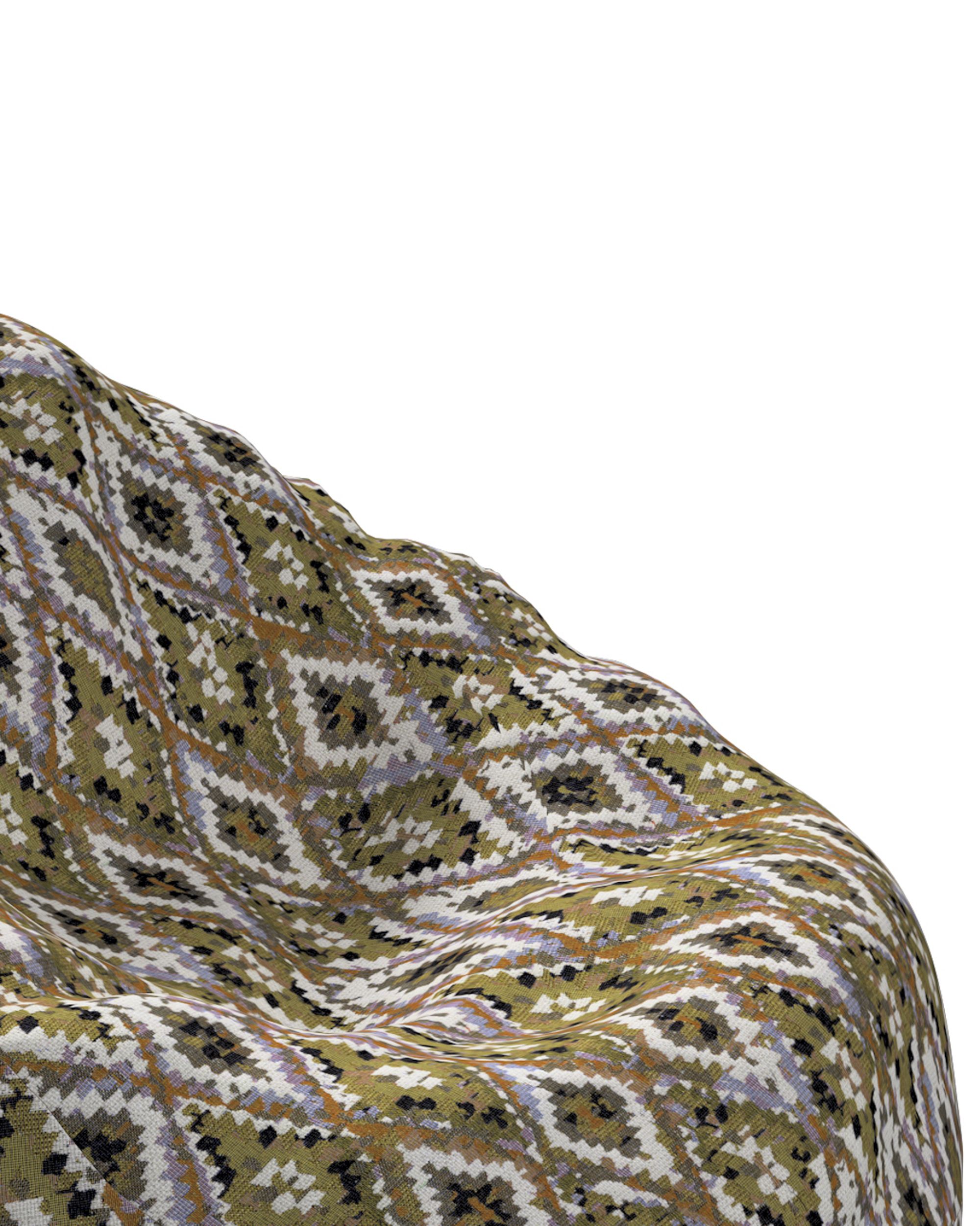 Sitzsack Farbe bunt Stoff strukturiert, gemustert (hover)