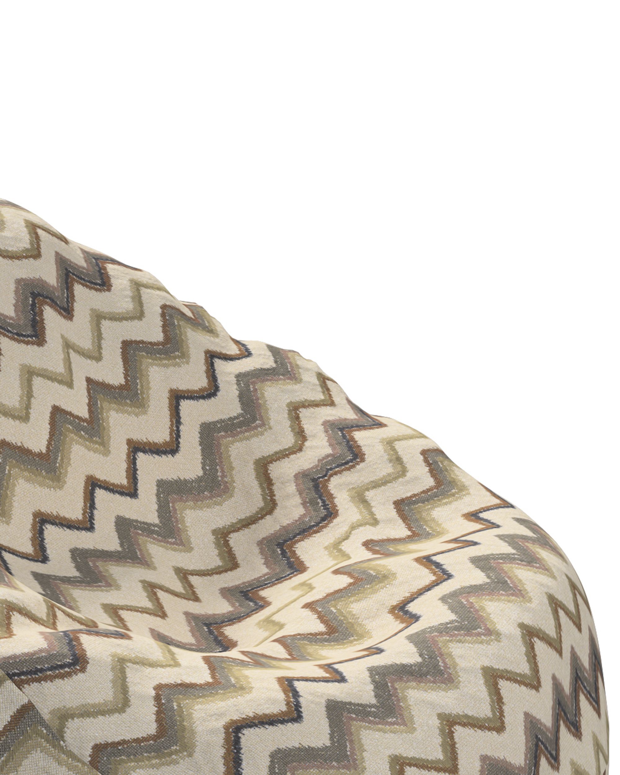 Sitzsack Farbe beige Stoff strukturiert, gemustert (hover)