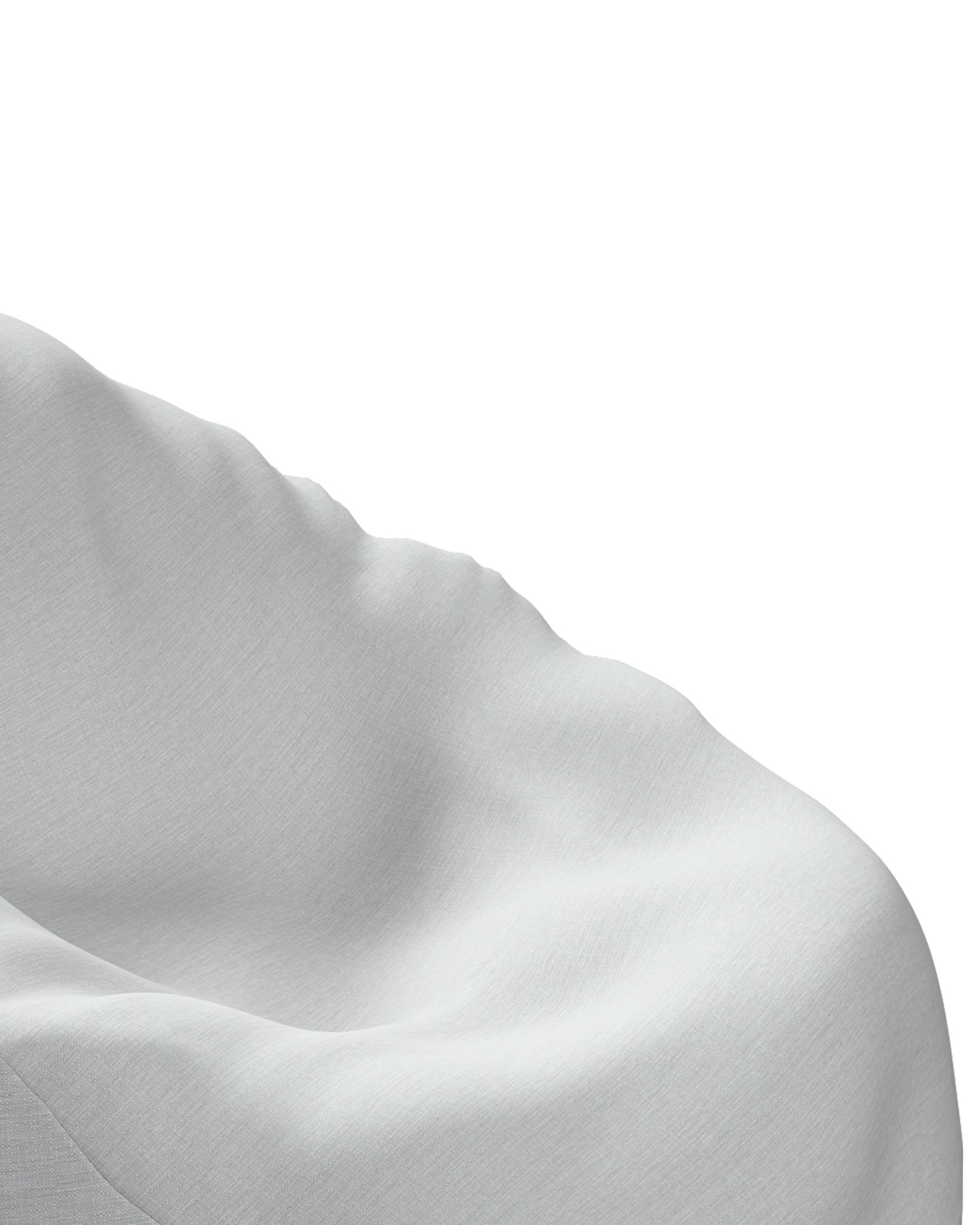 Sitzsack Farbe grau Stoff outdoor, strukturiert (hover)
