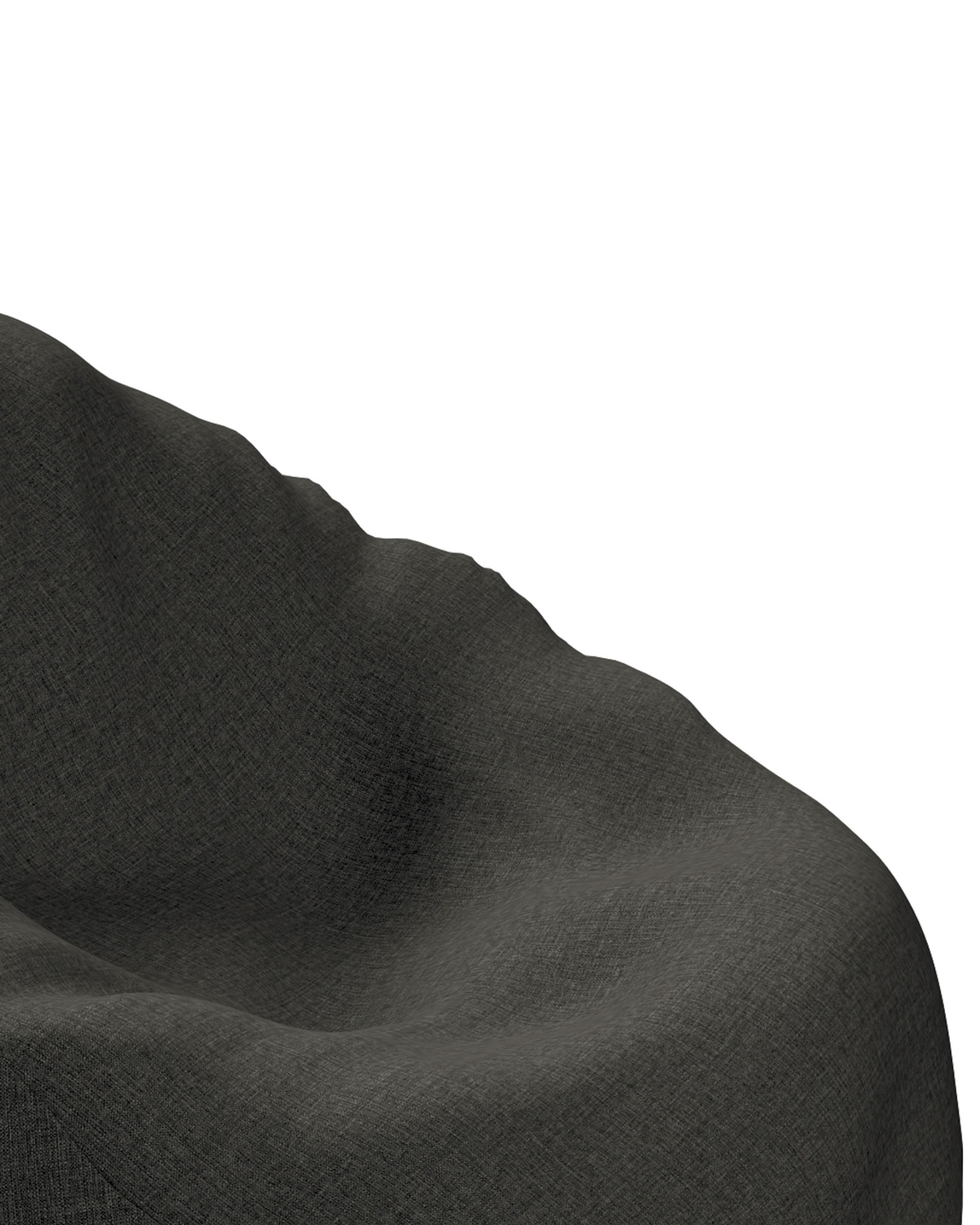 Sitzsack Farbe braun Stoff outdoor, strukturiert (hover)