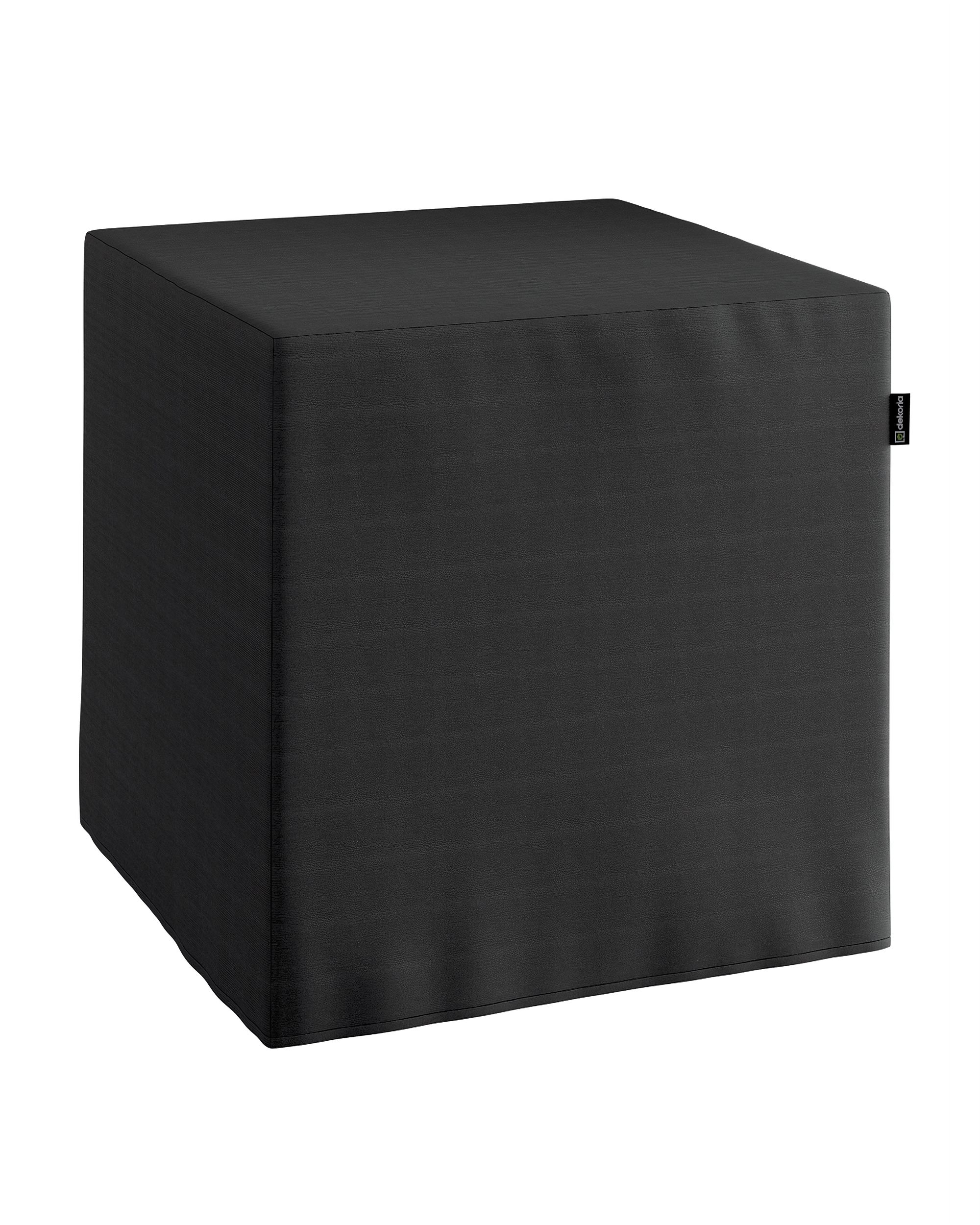 Bezug für Sitzwürfel Farbe schwarz