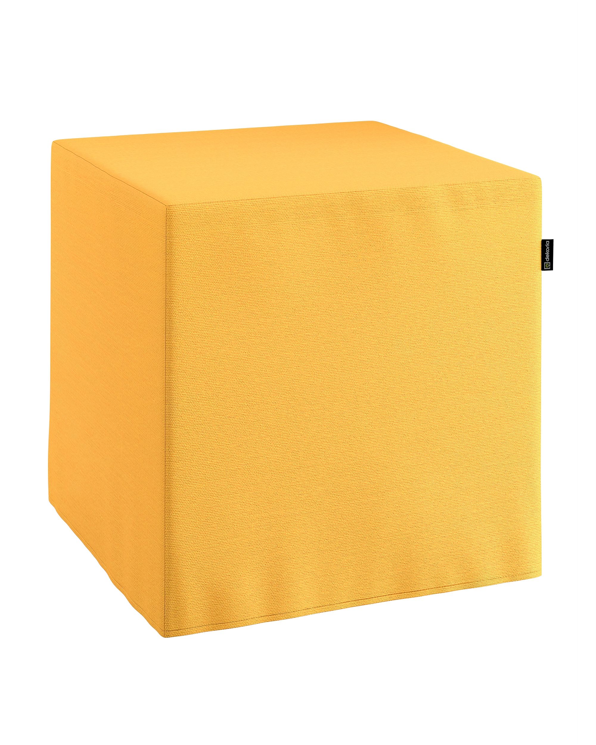 Bezug für Sitzwürfel Farbe gelb
