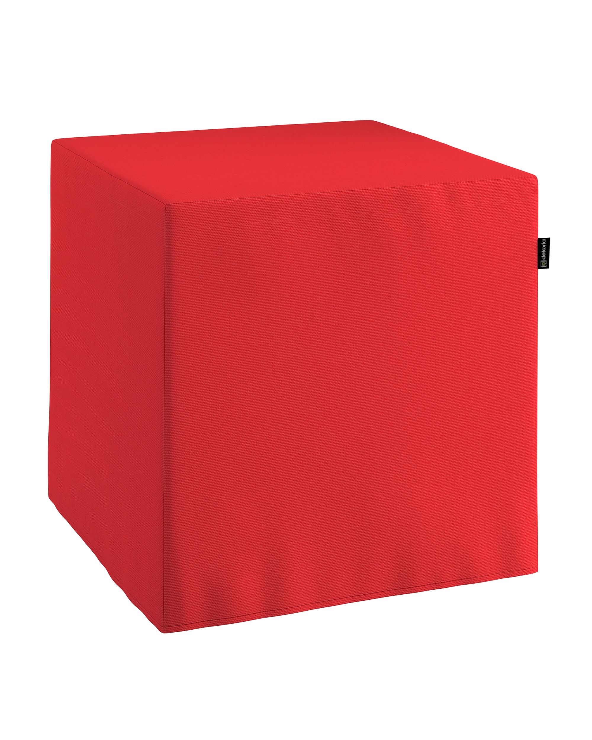 Bezug für Sitzwürfel Farbe rot
