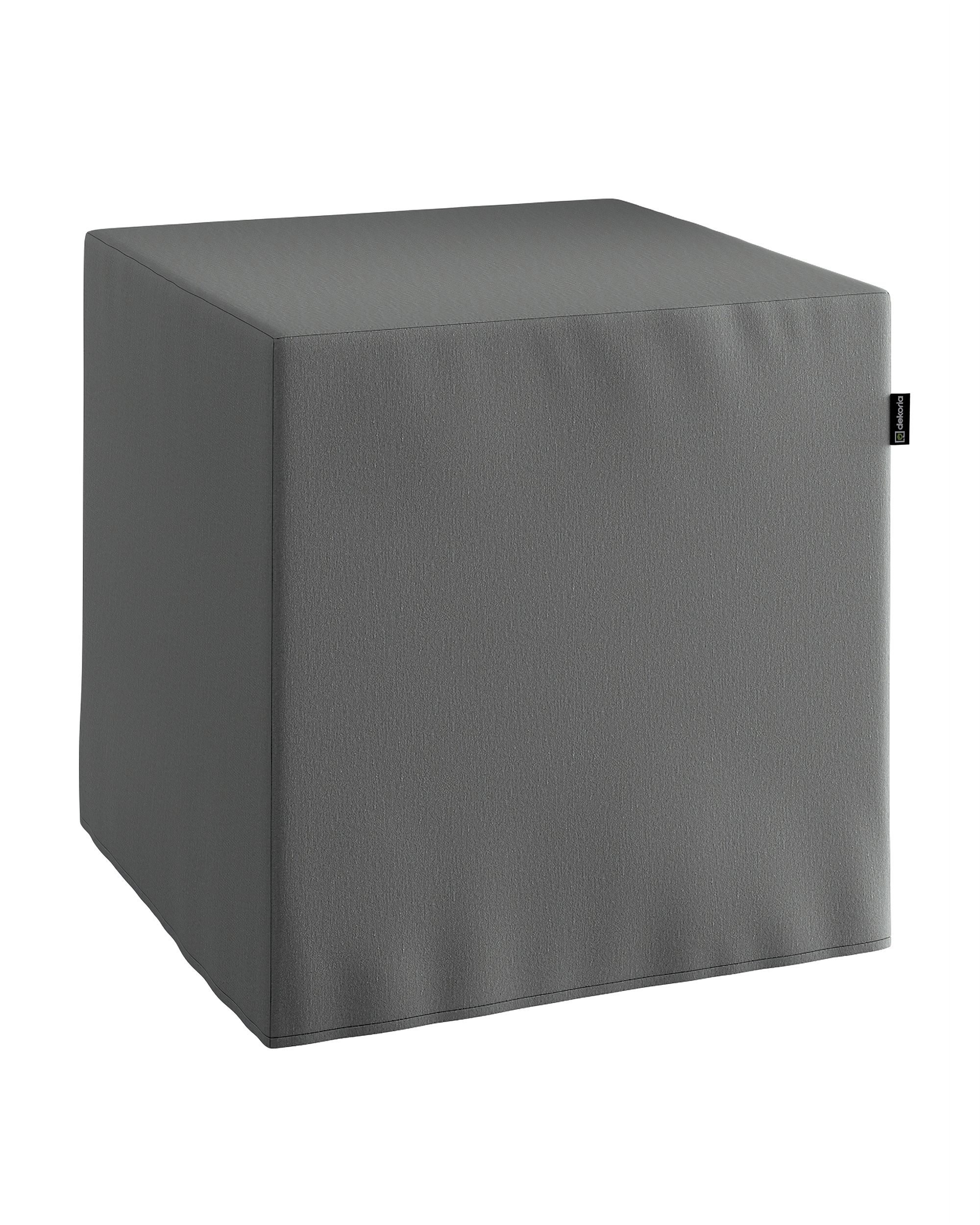 Bezug für Sitzwürfel Farbe grau