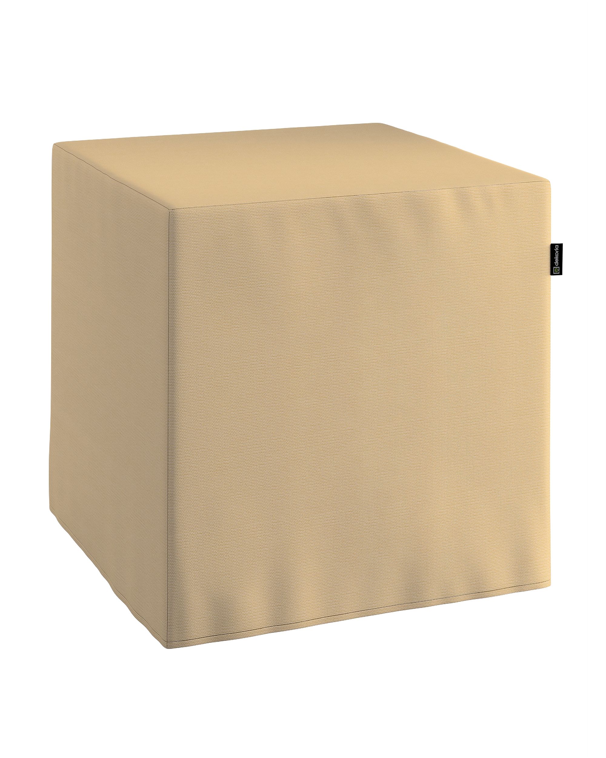 Bezug für Sitzwürfel Farbe beige