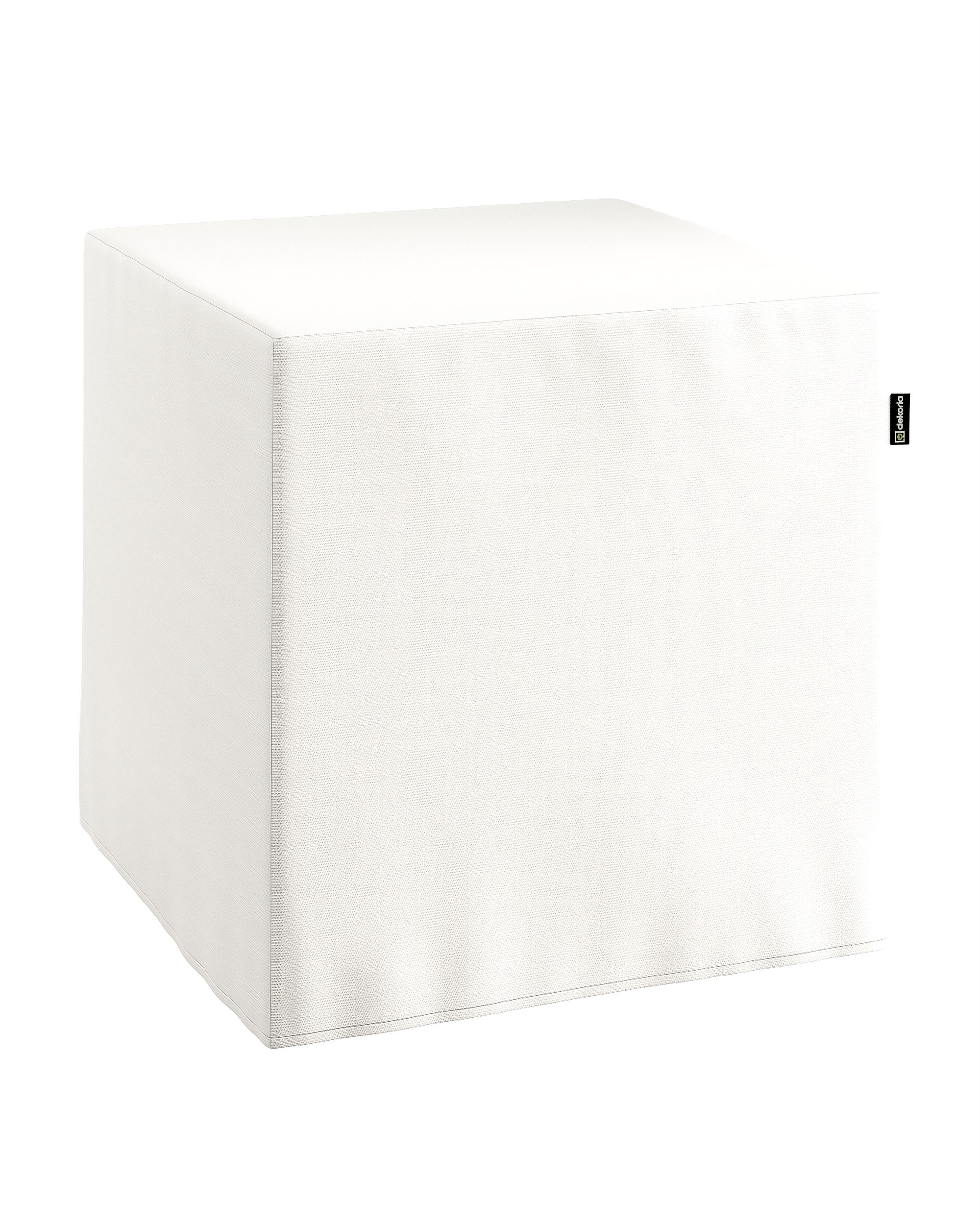 Bezug für Sitzwürfel Farbe weiß