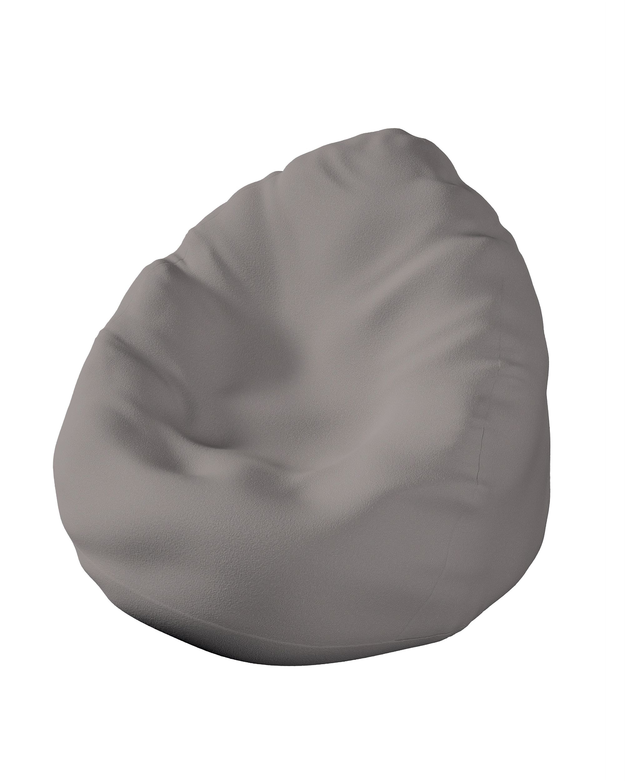 Bezug für Sitzsack Farbe beige Stoff strukturiert