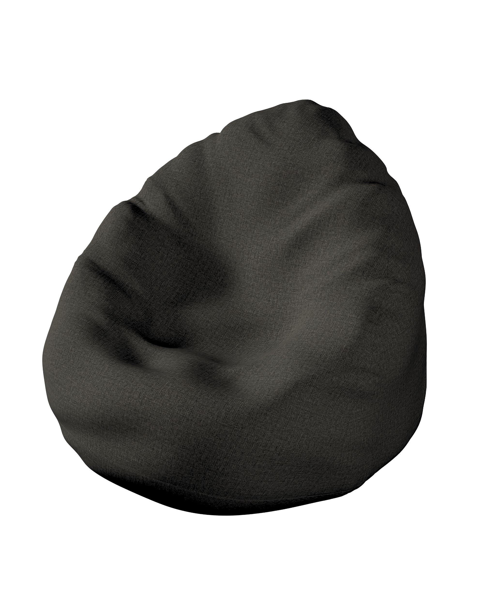 Bezug für Sitzsack Farbe braun Stoff outdoor, strukturiert