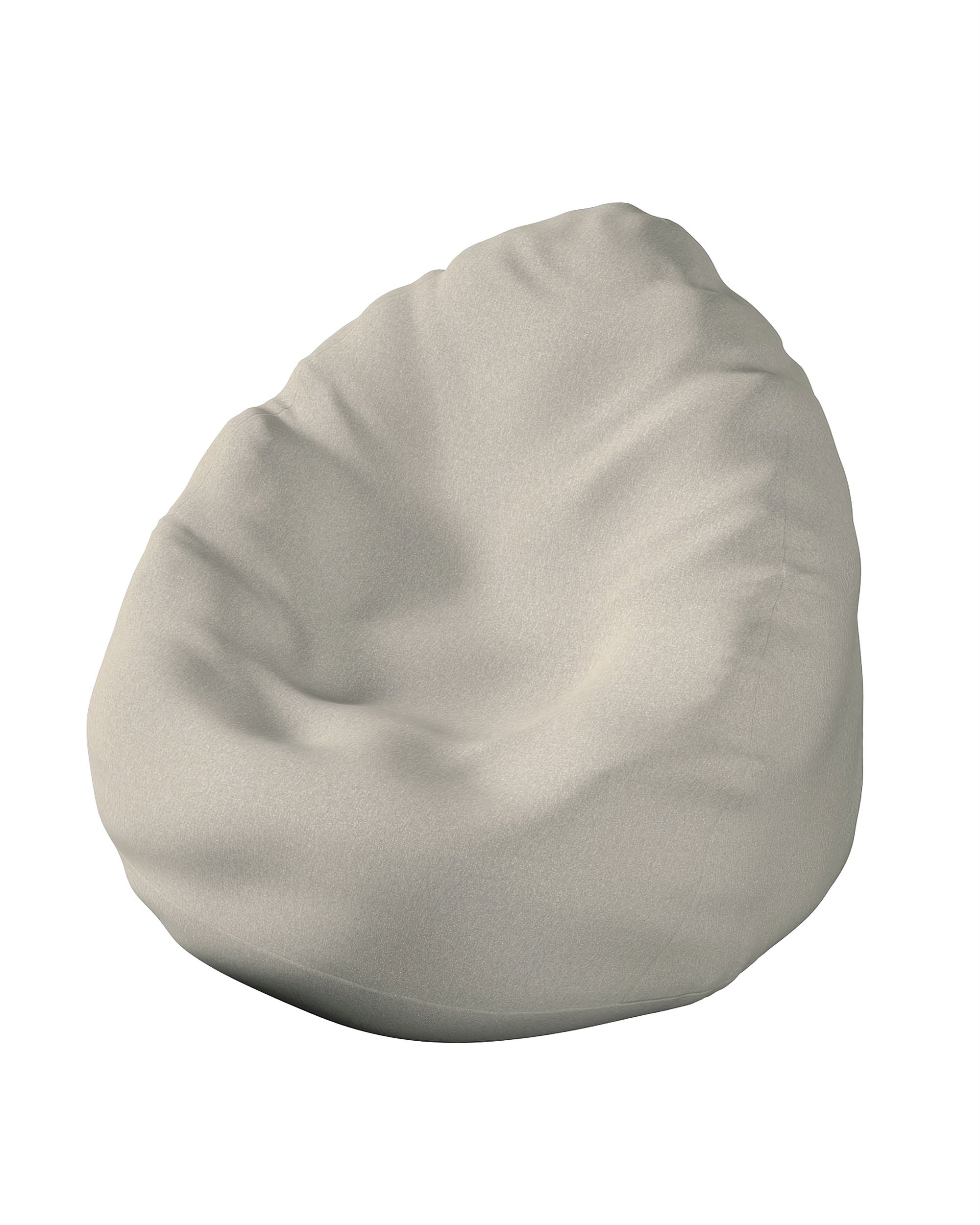 Bezug für Sitzsack Farbe beige Stoff strukturiert