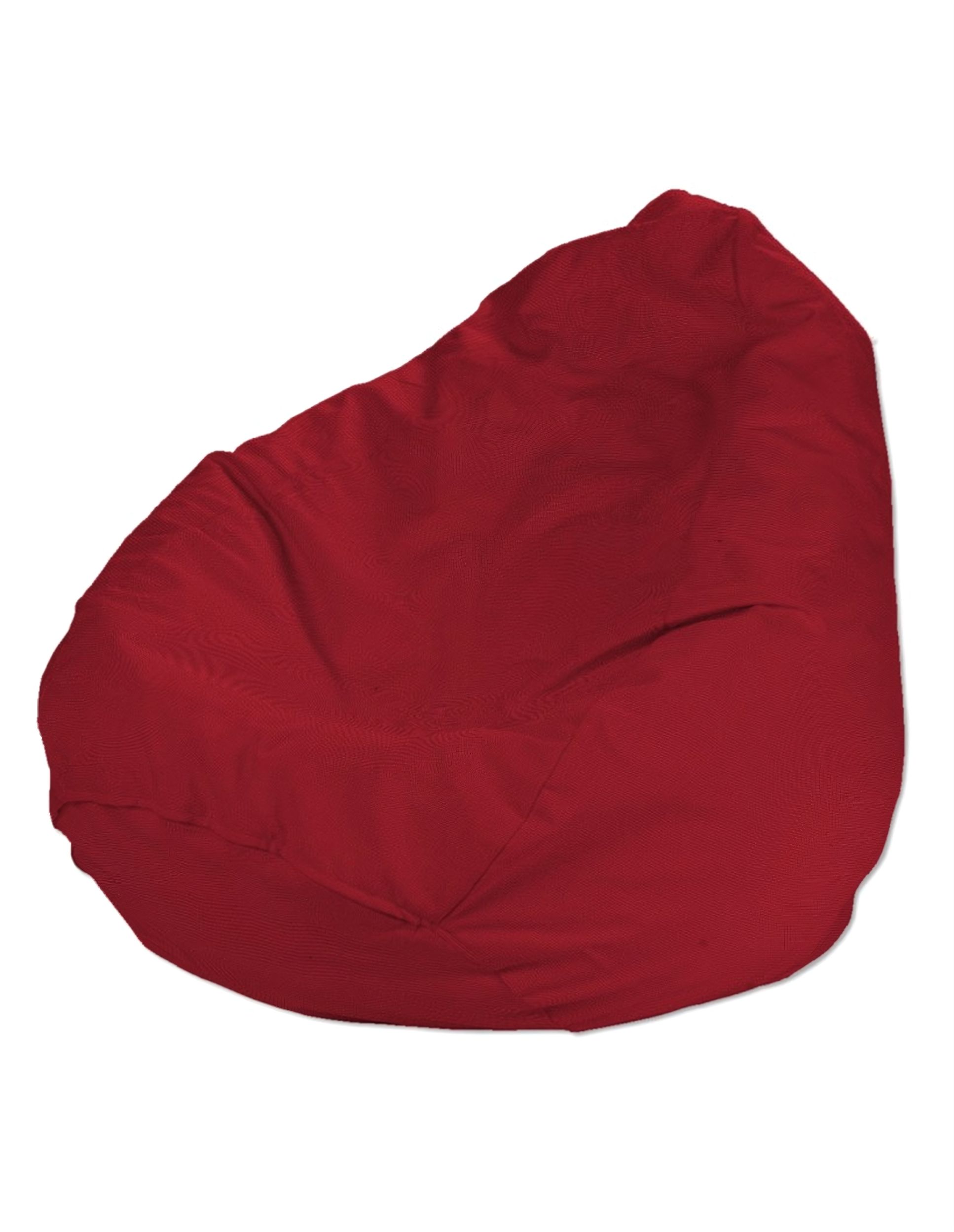 Bezug für Sitzsack Farbe rot Stoff strukturiert