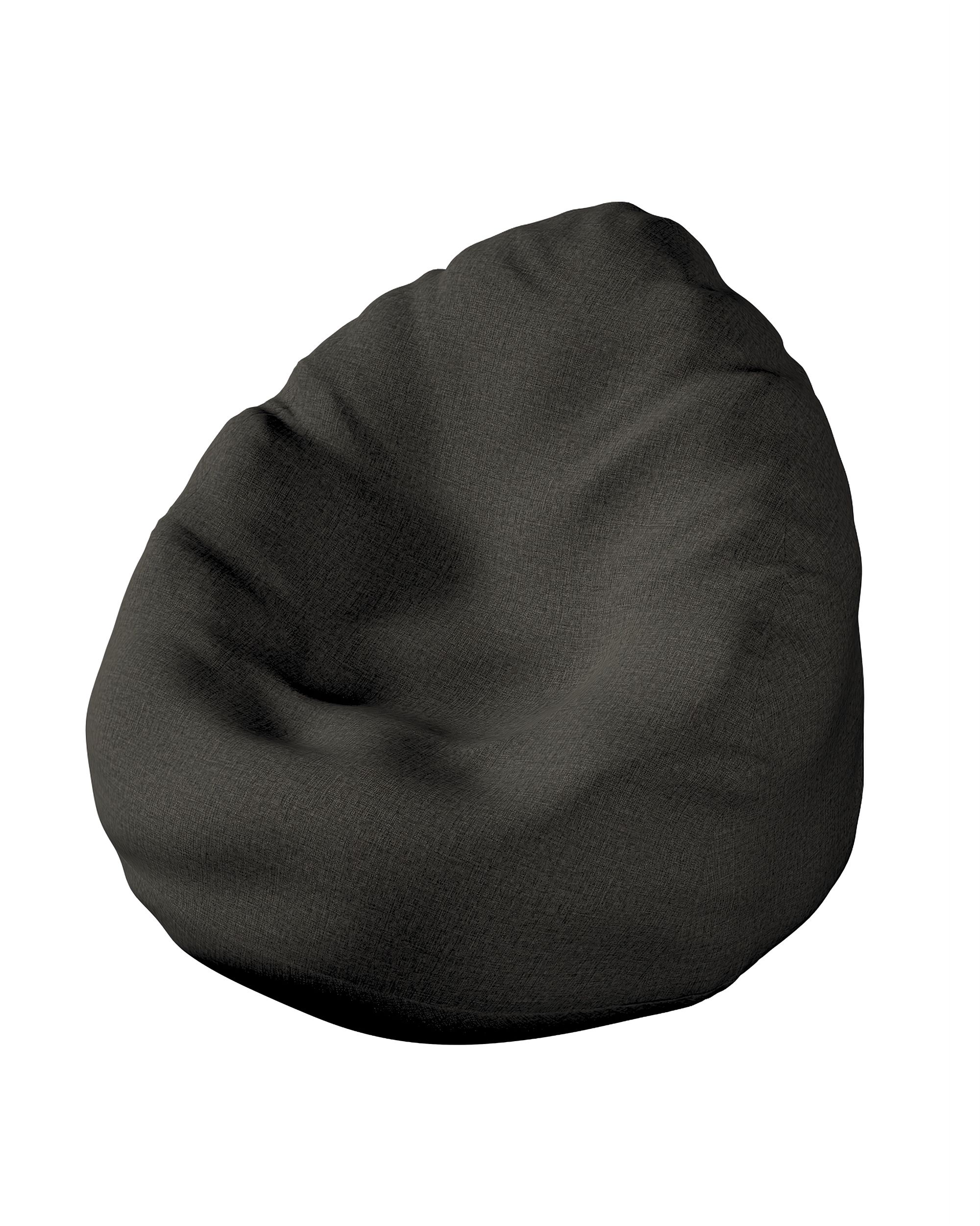 Bezug für Sitzsack Farbe braun Stoff outdoor, strukturiert