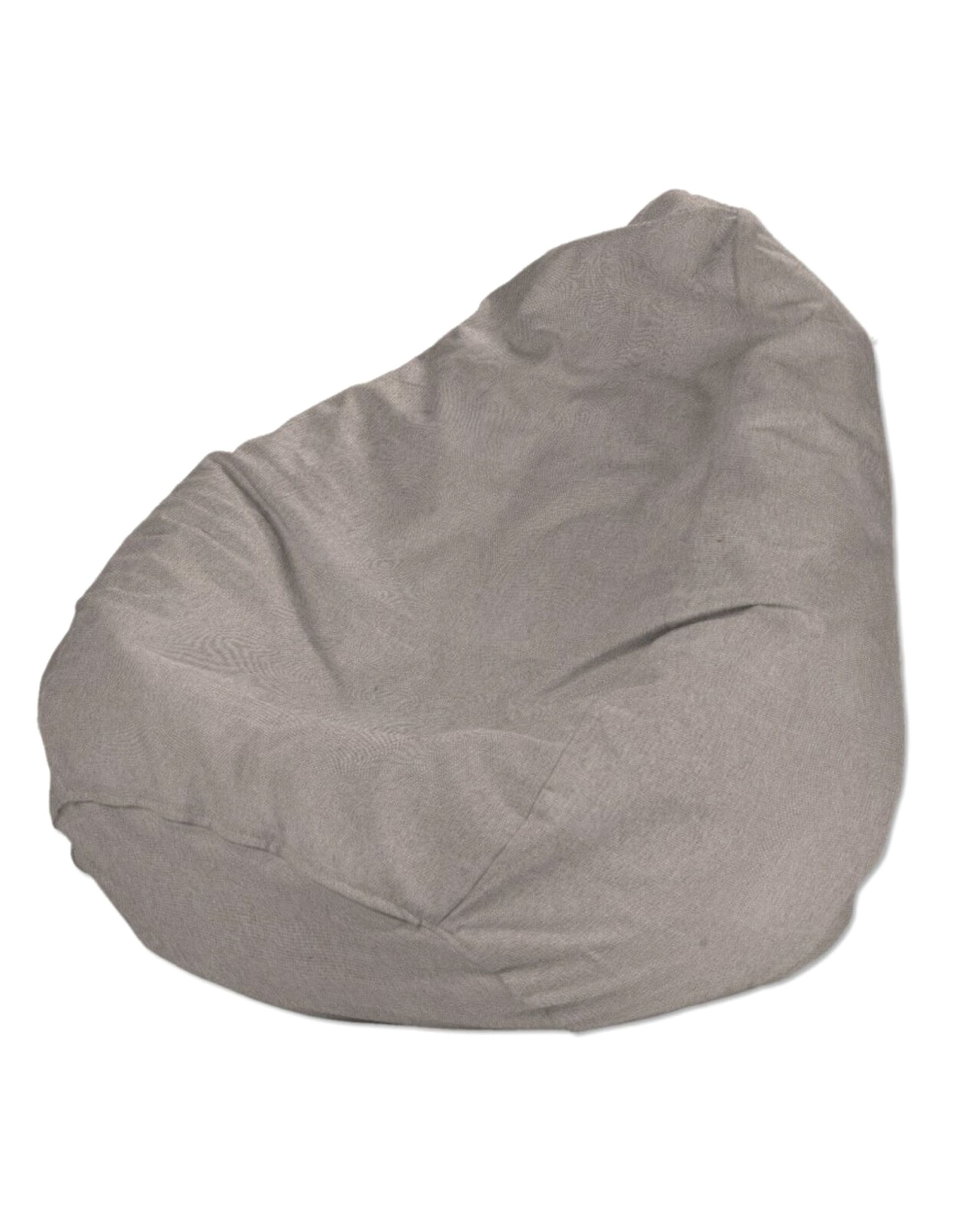 Bezug für Sitzsack Farbe beige Stoff strukturiert