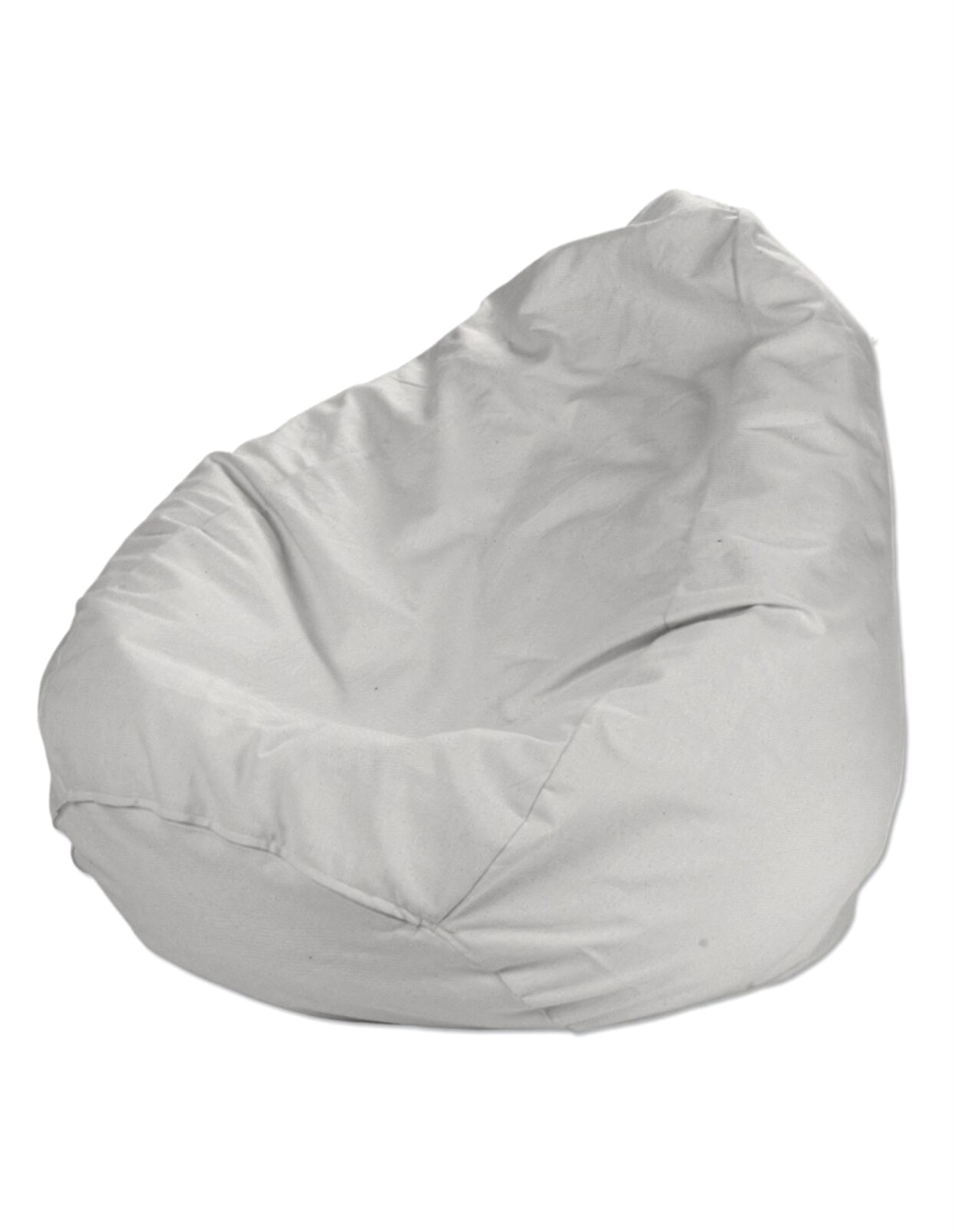 Bezug für Sitzsack Farbe beige Stoff strukturiert