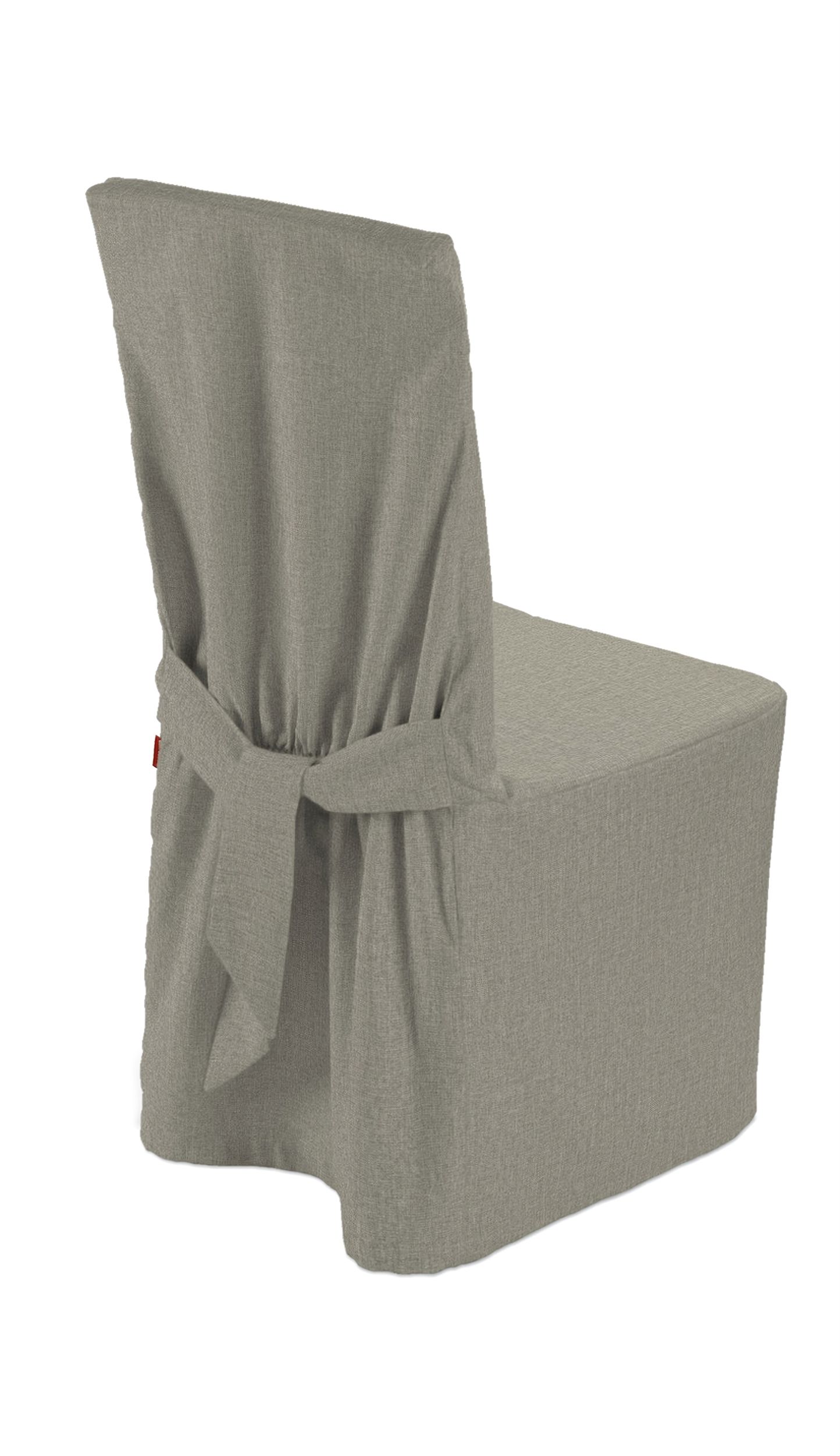 Stuhlhusse Farbe beige Stoff strukturiert