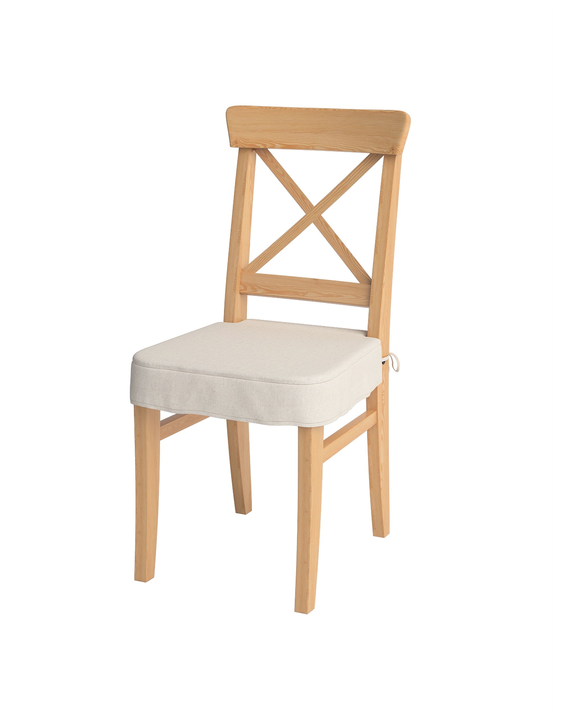 Sitzkissen geeignet für das Ikea Modell Ingolf Farbe beige