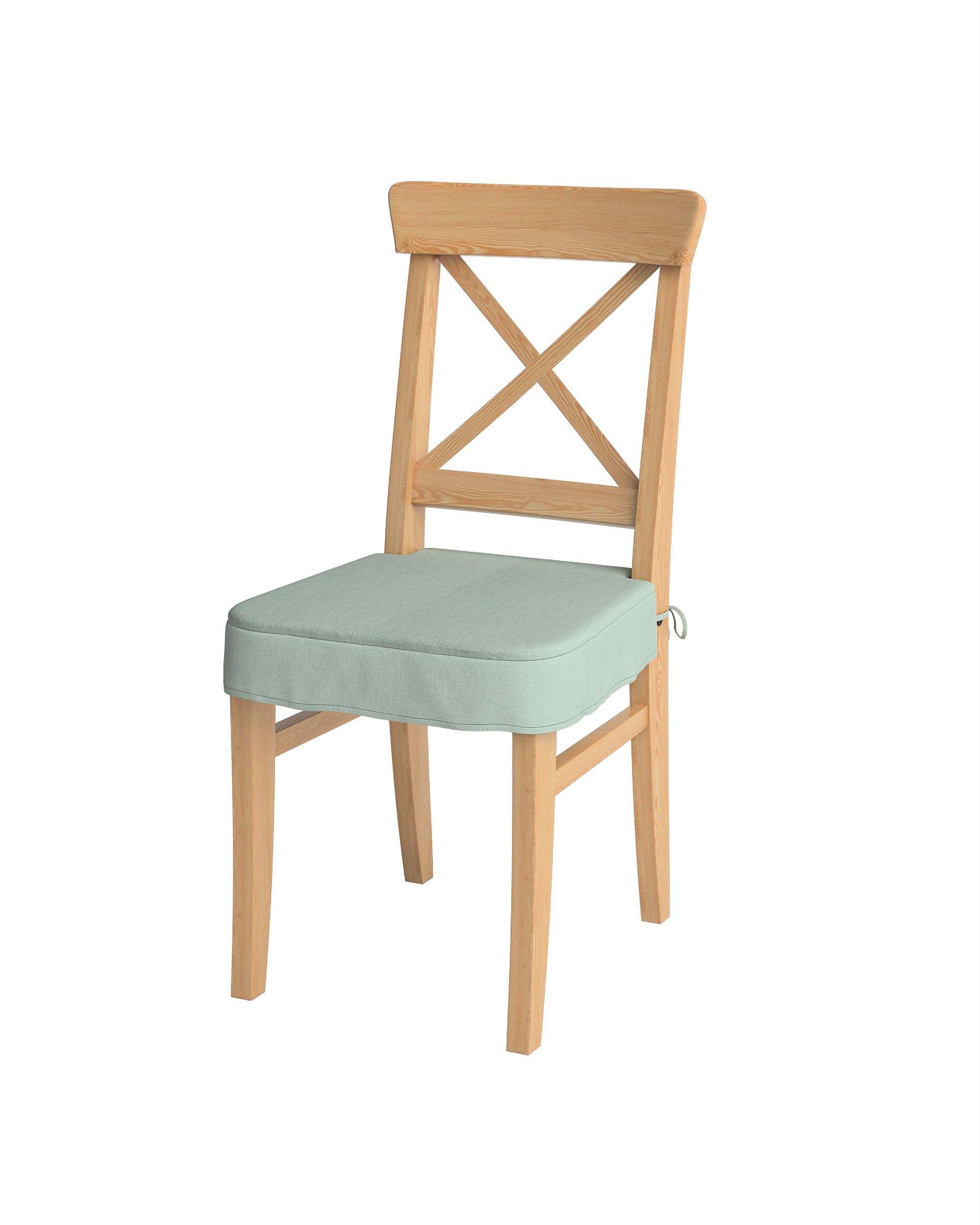 Sitzkissen geeignet für das Ikea Modell Ingolf Farbe grün Stoff strukturiert