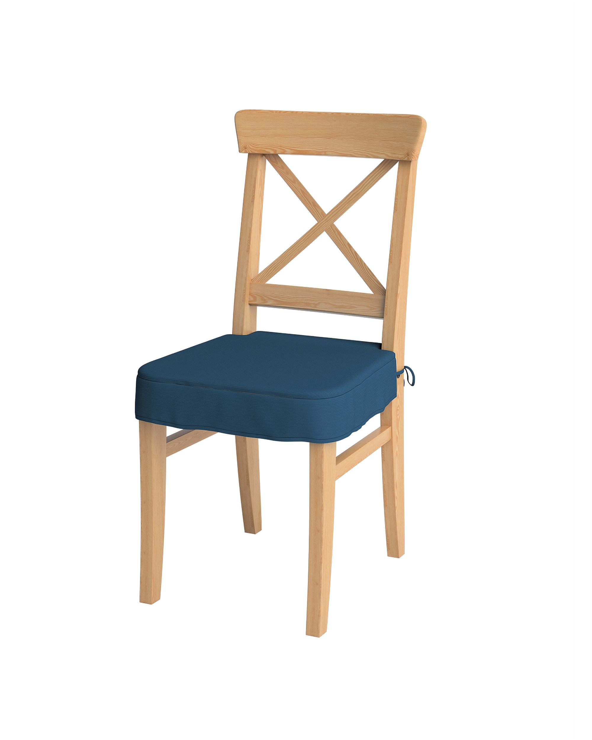 Sitzkissen geeignet für das Ikea Modell Ingolf Farbe dunkelblau